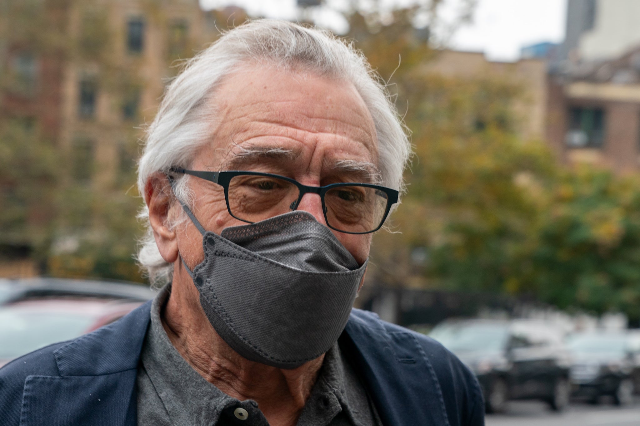 Robert De Niro arrives at court to give evidence on 31 October