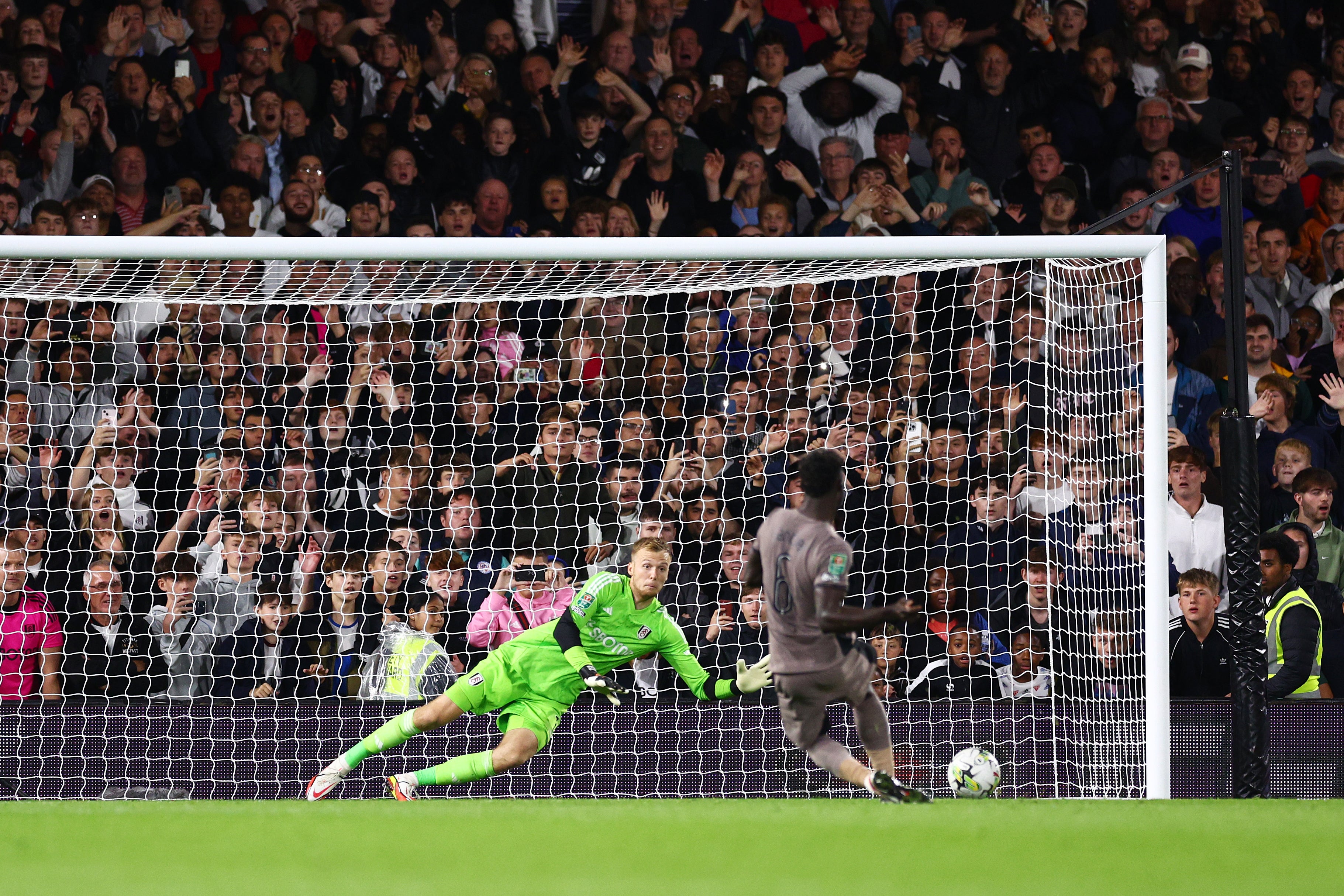 Tottenham were knocked out on penalties earlier this season