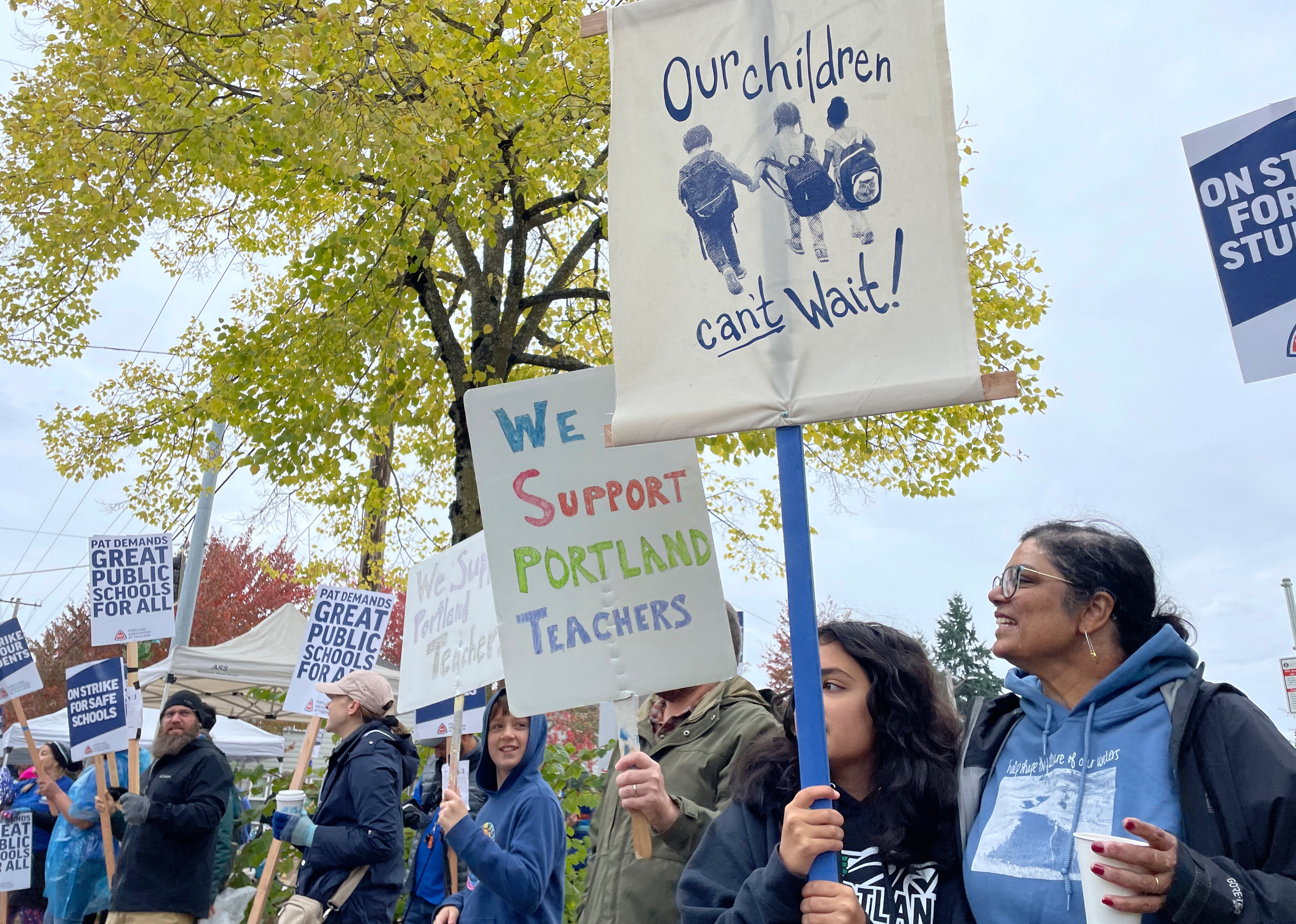 Oregon Portland Teachers Strike