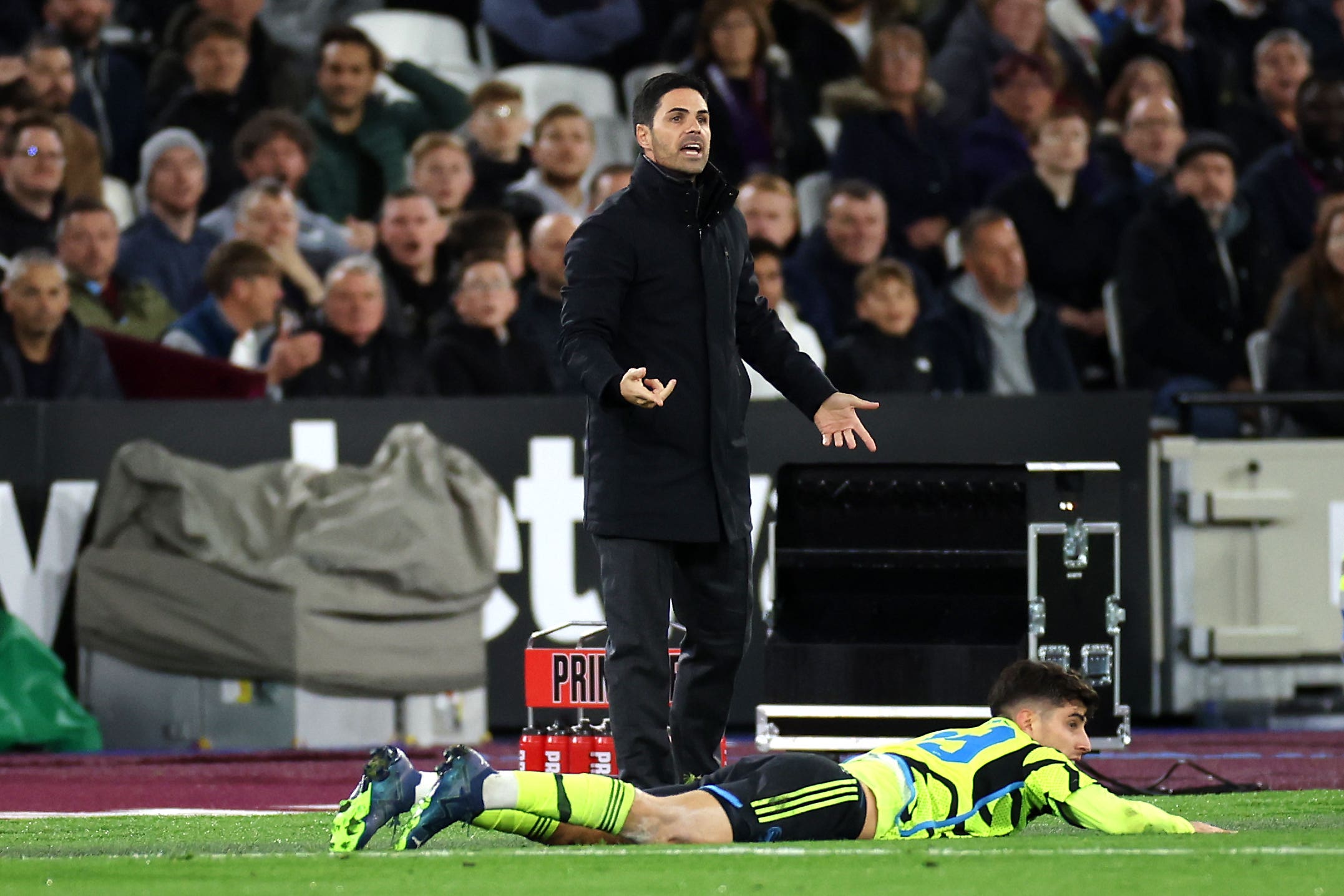 Arsenal manager Mikel Arteta (Bradley Collyer/PA)