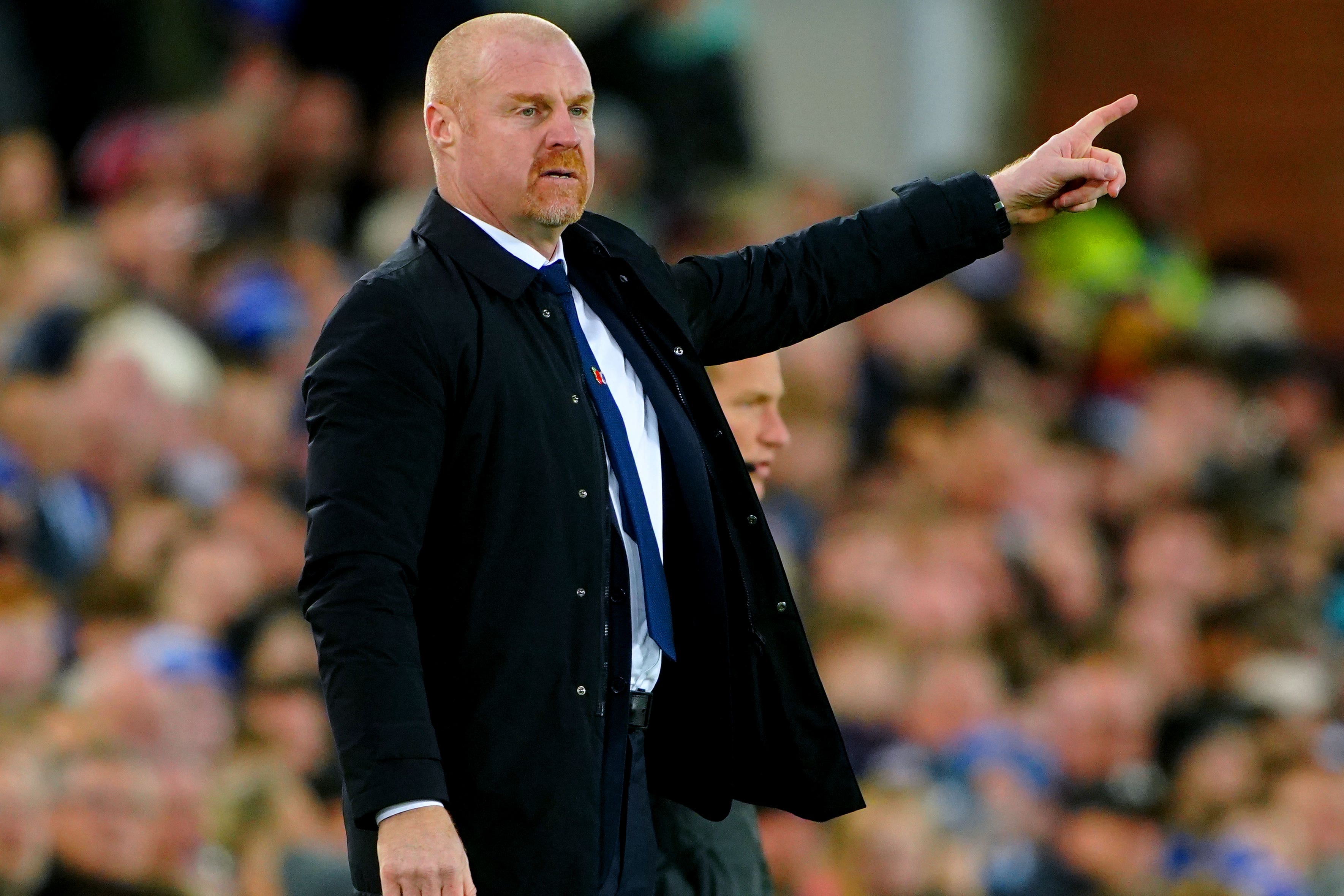 Everton manager Sean Dyche (Peter Byrne/PA)