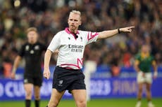 Rugby World Cup final referee Wayne Barnes announces retirement