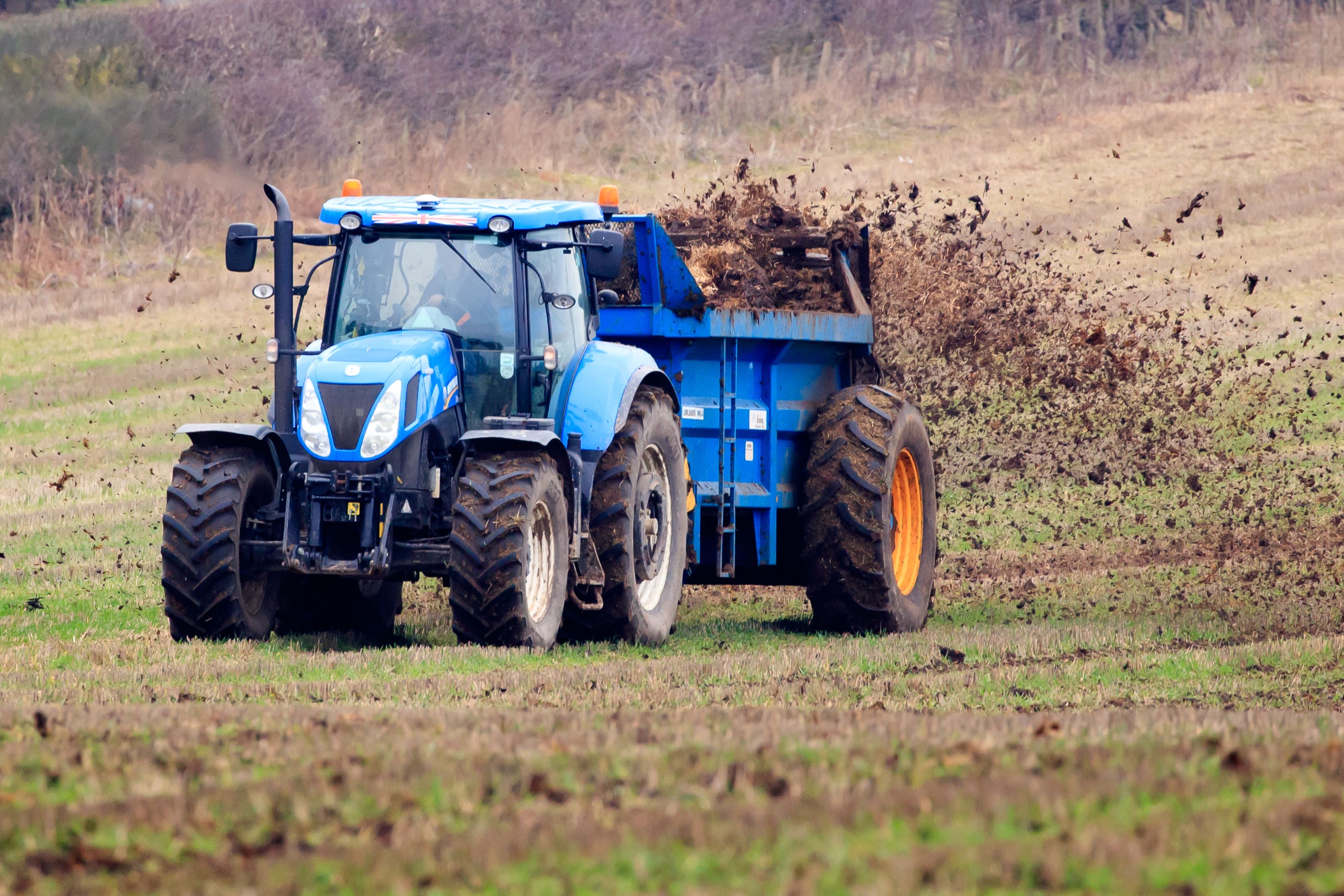 The campaigners say farmers are unwittingly buying contaminated fertiliser (Danny Lawson/PA)