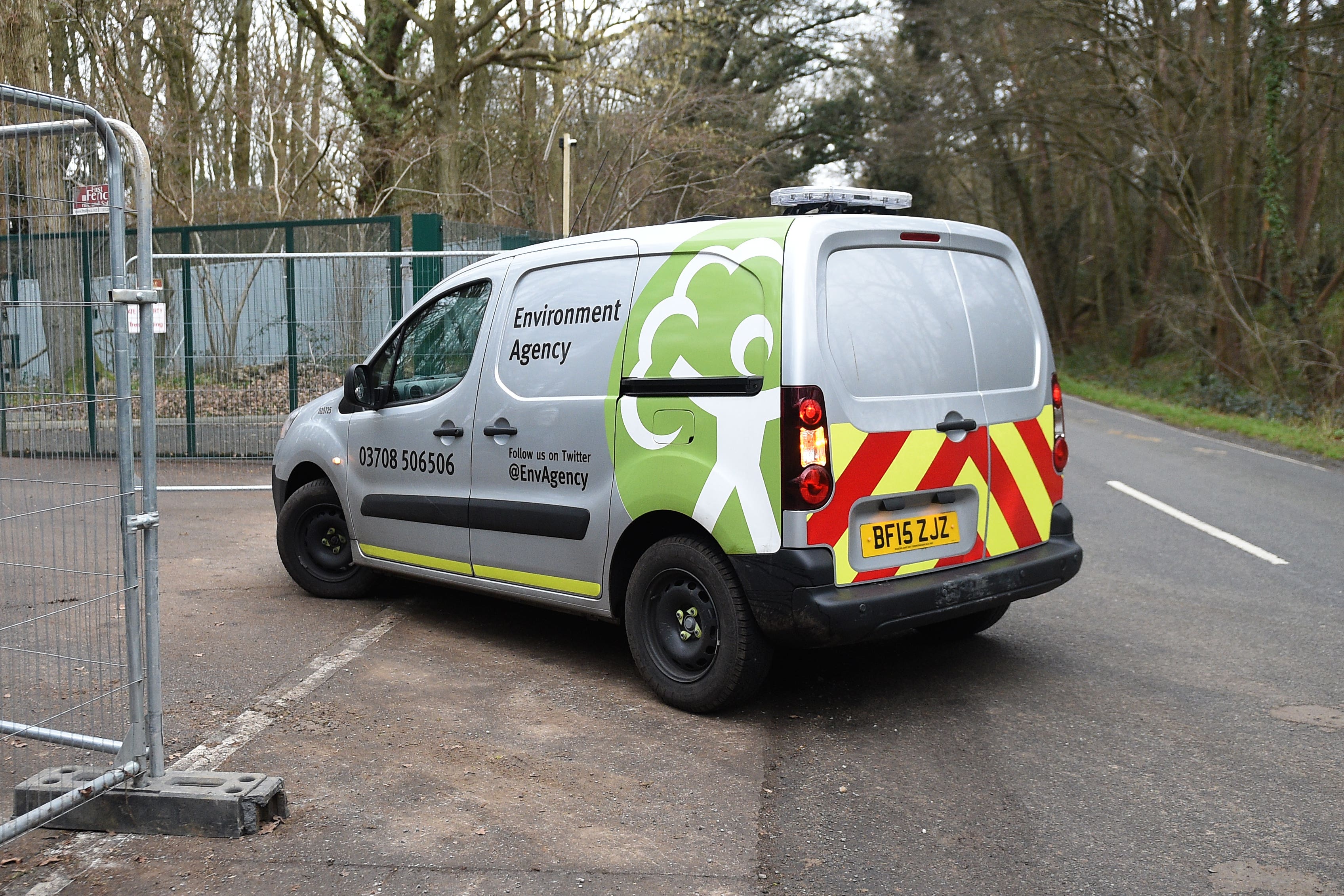 An Environment Agency van (Andrew Matthews/PA)