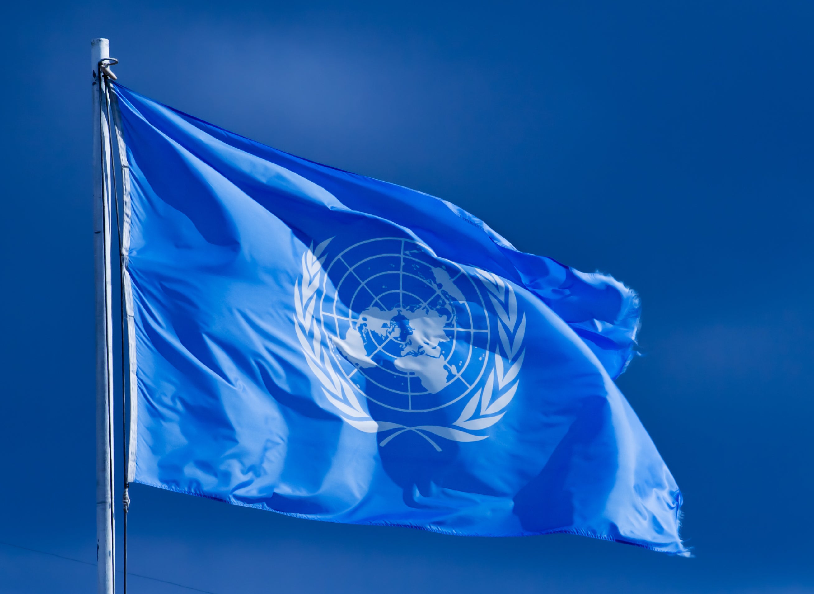 United Nations flag