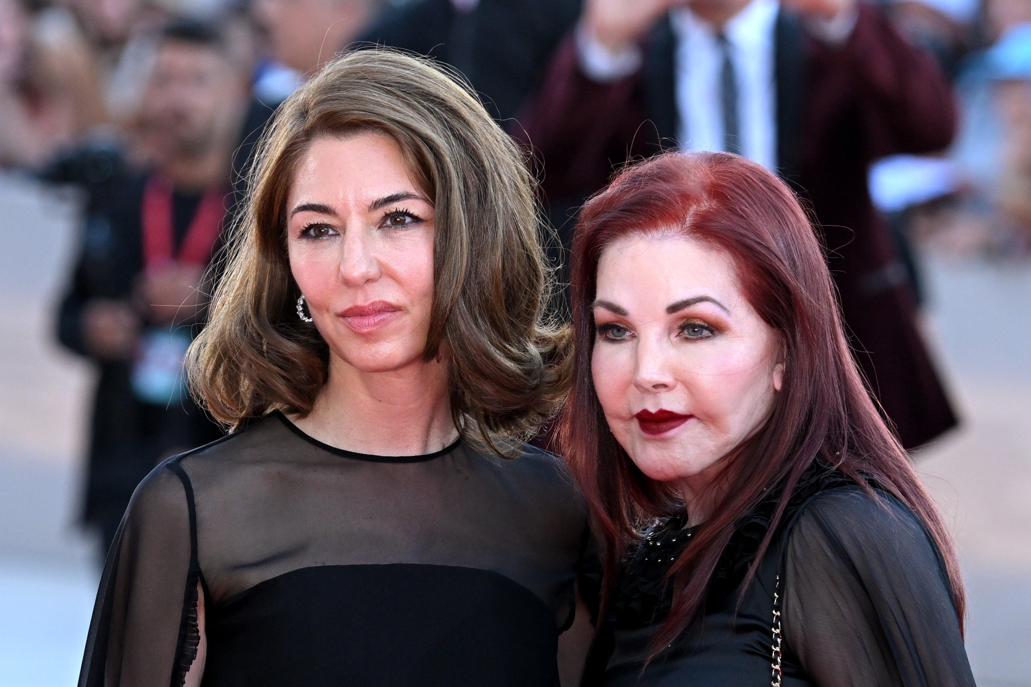 Sofia Coppola and Priscilla Presley