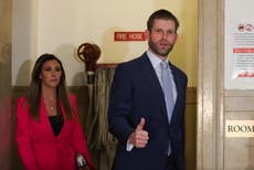 Eric Trump fraud trial testimony resumes as Ivanka loses delay bid: Live