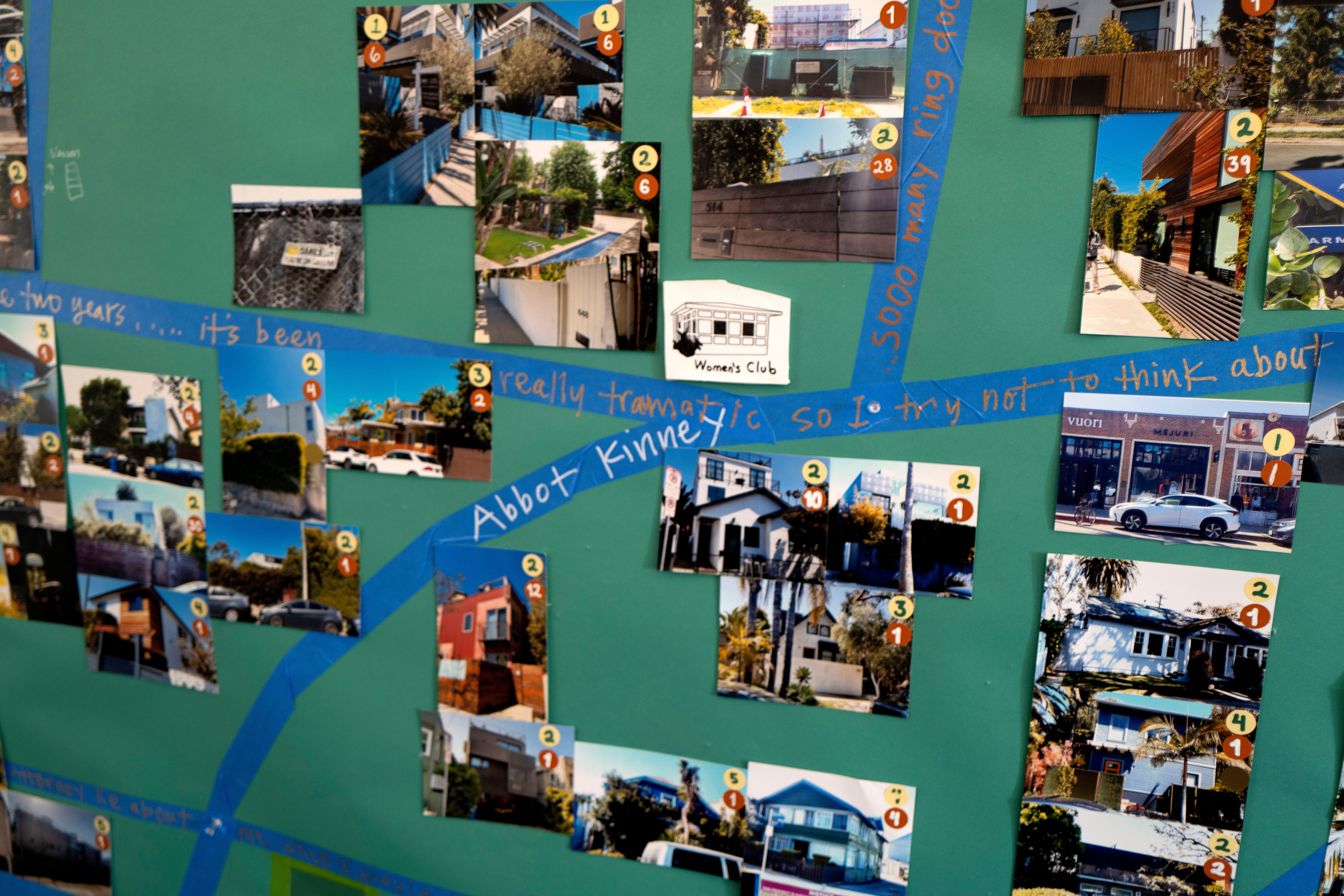 California Evictions Art Installation