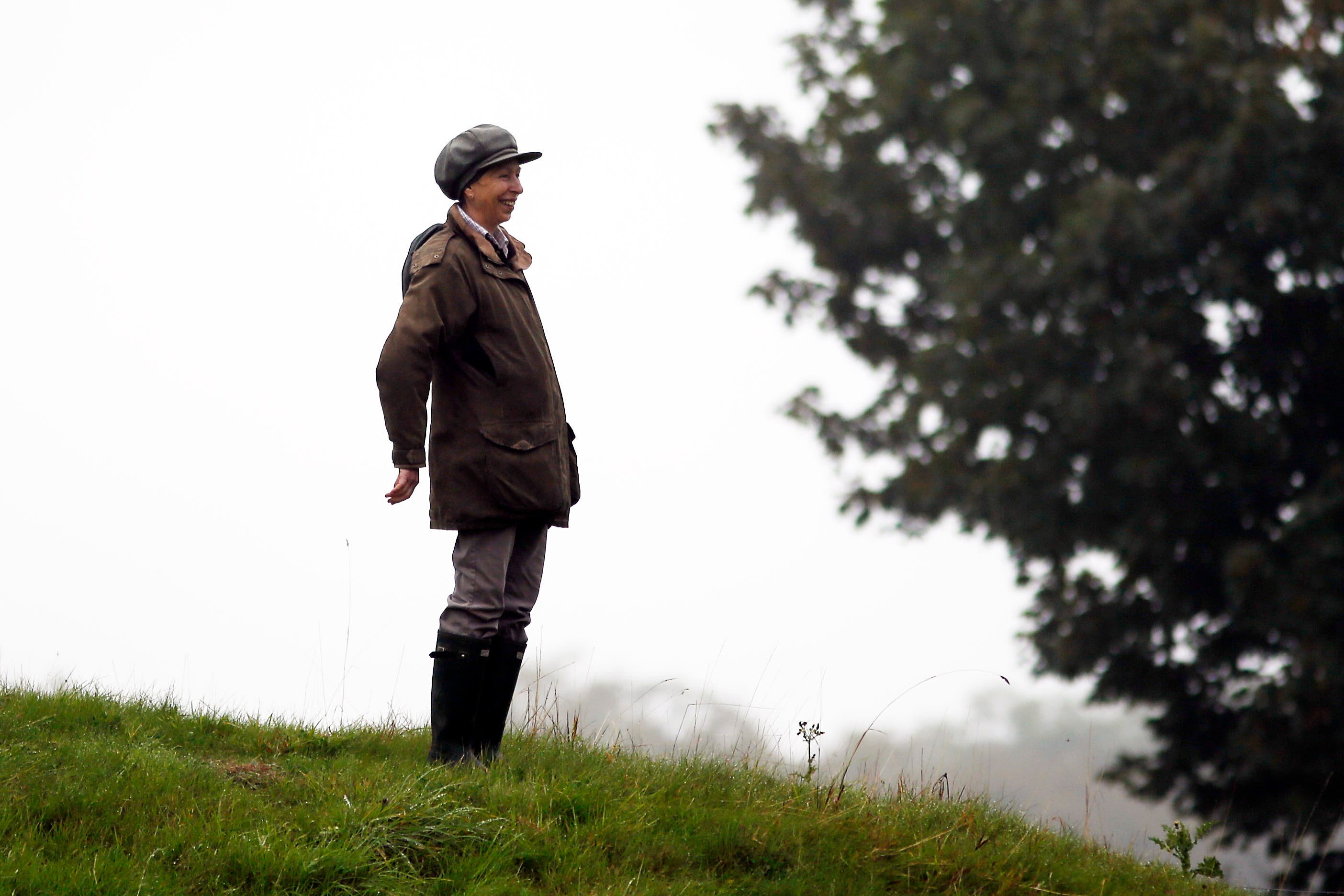 Anne said the ‘biggest row’ she has at home on her country estate is about the plant ragwort (Steve Parsons/PA)