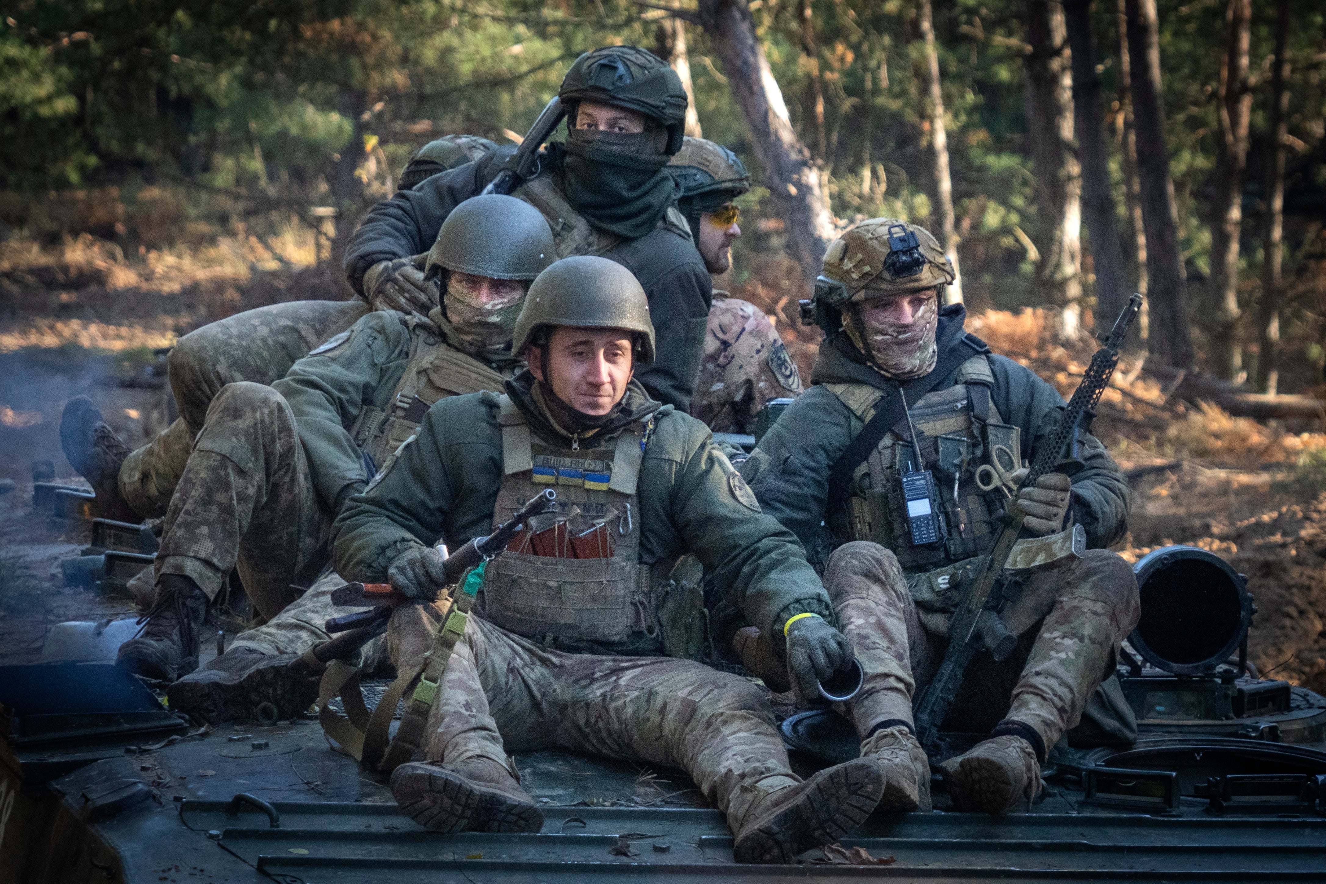 Some of Kyiv’s troops in northern Ukraine