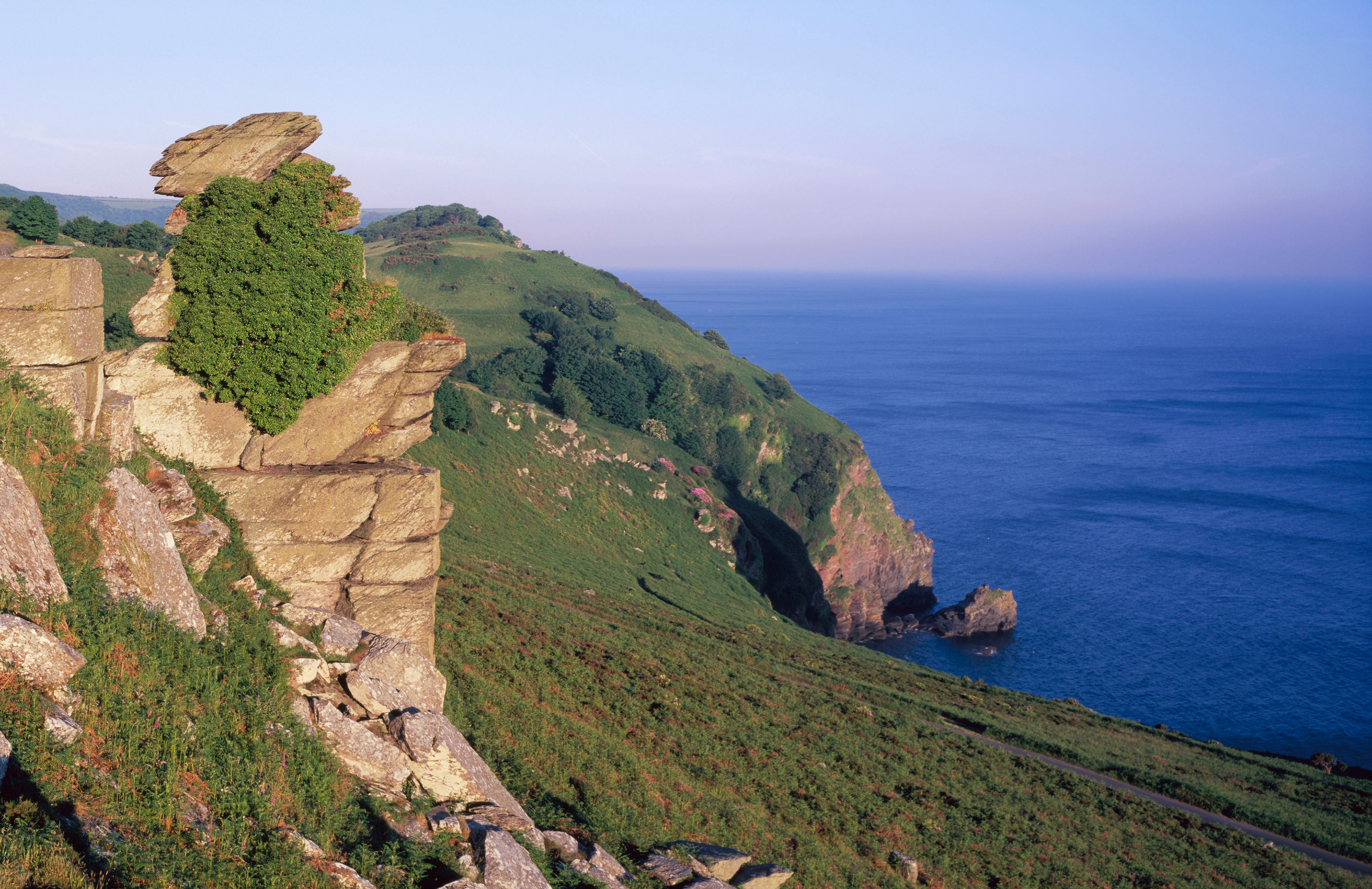Fiona found herself trapped at the bottom of Scottish cliffs in Cromarty Firth