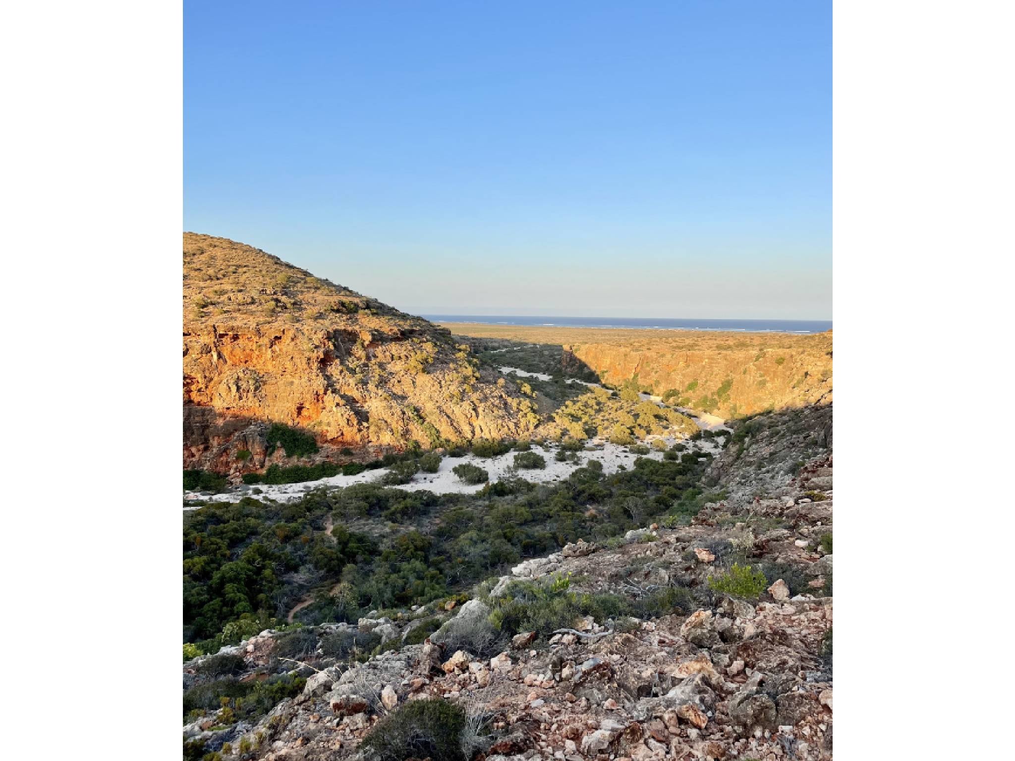 Hike through limestone gorges in the Cape Range National Park