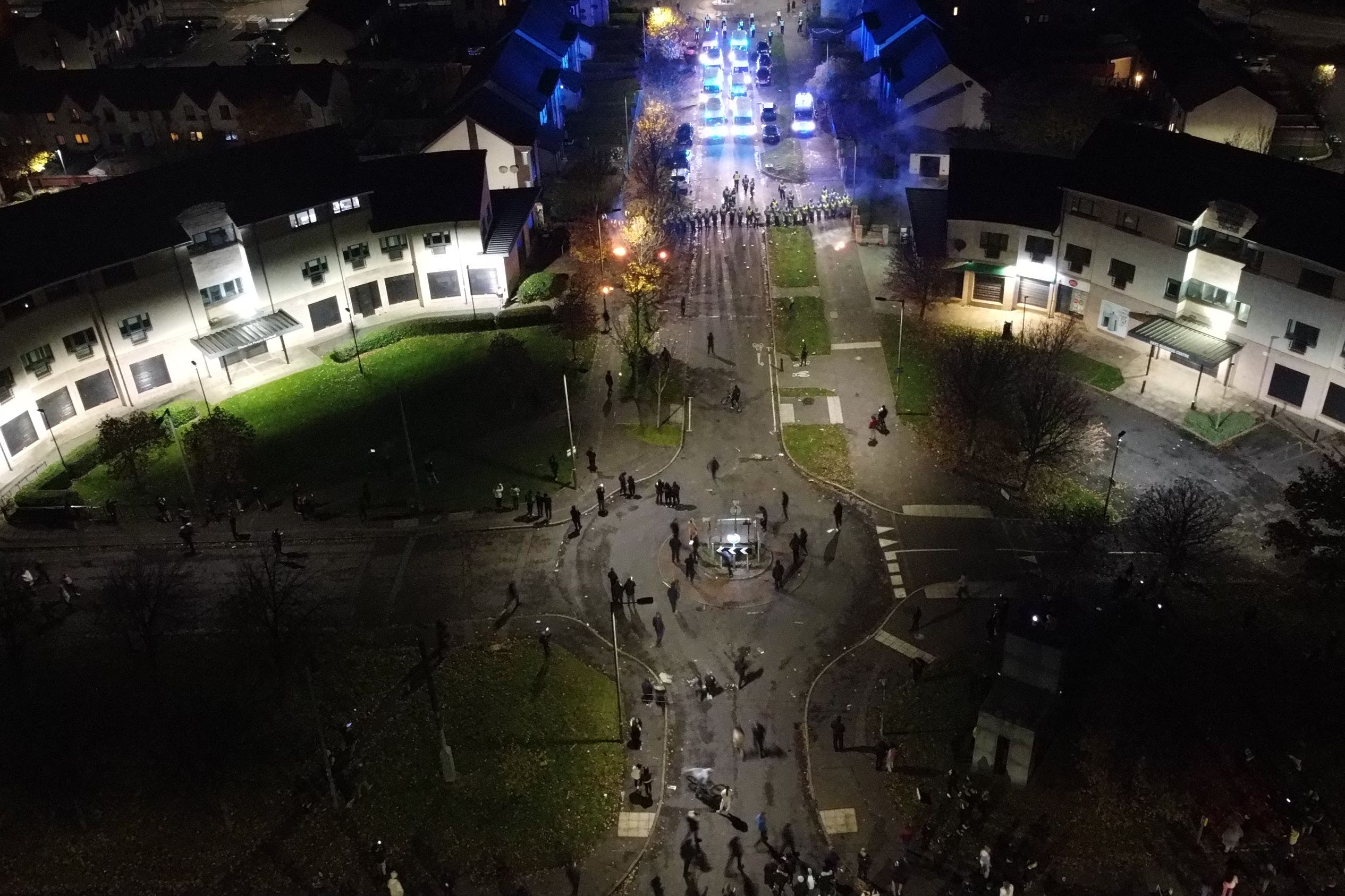 Police were called to the Niddrie area of Edinburgh (Handout/PA)