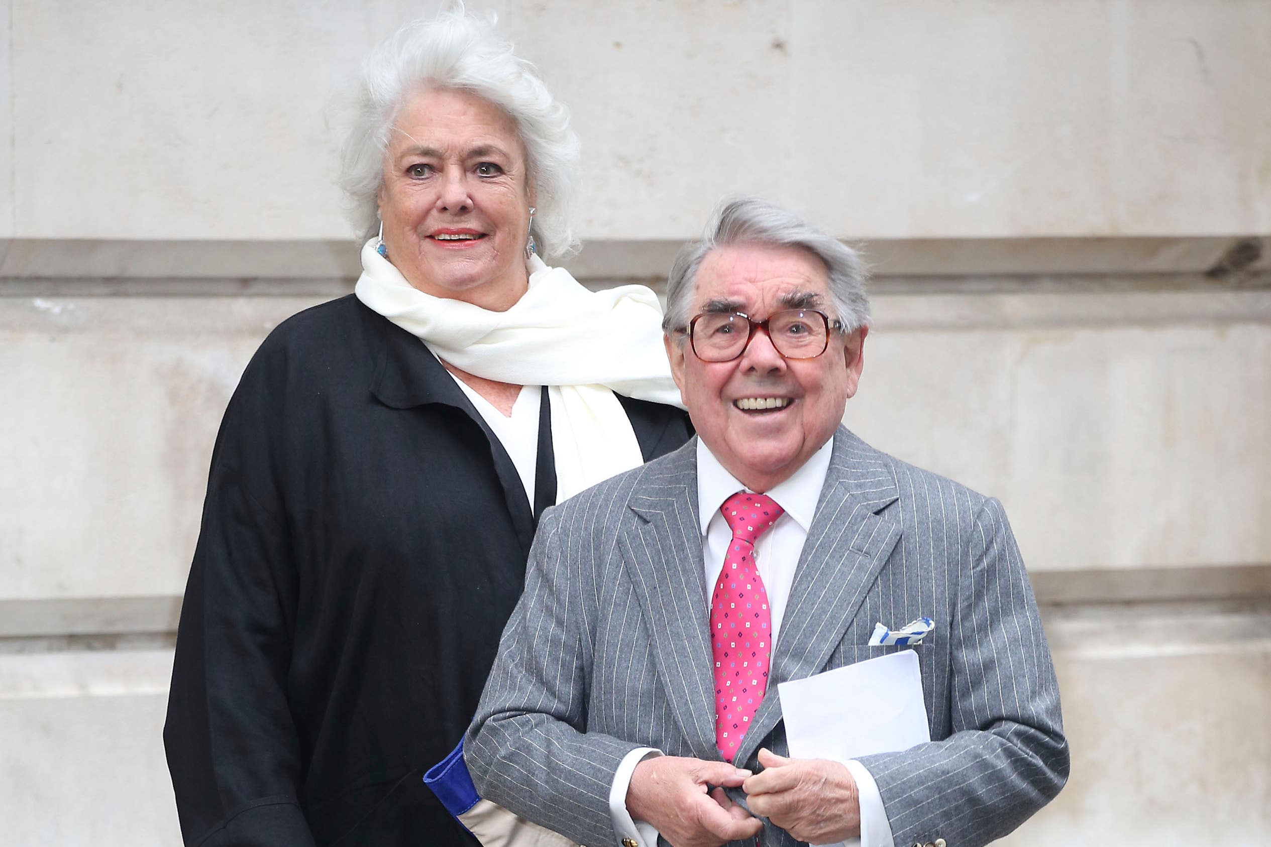 Anne Hart and Ronnie Corbett (Philip Toscano/PA)