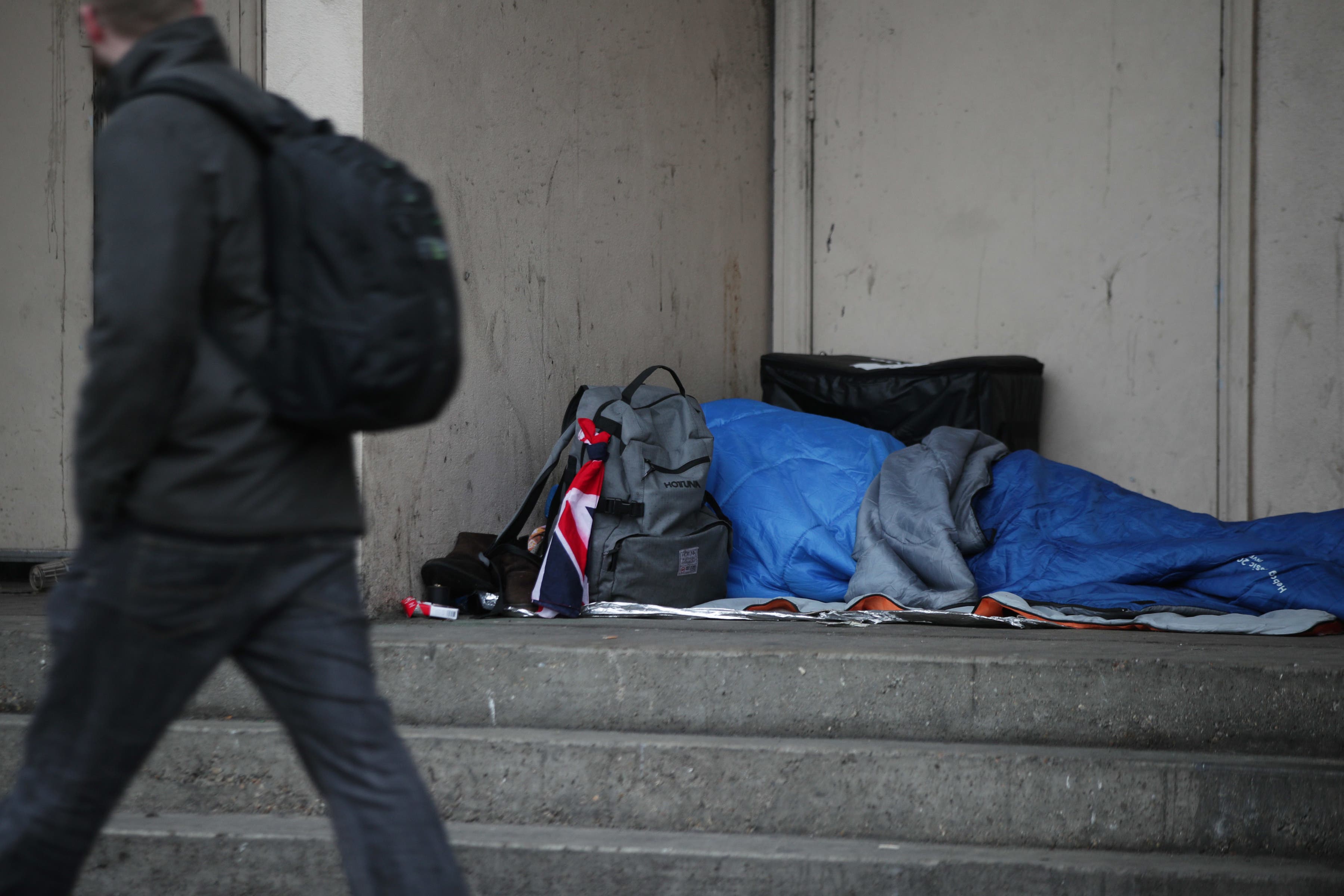 Tents are a lifeline rather than a lifestyle choice for people who sleep on the streets, a former homeless man has said (Yui Mok/PA)