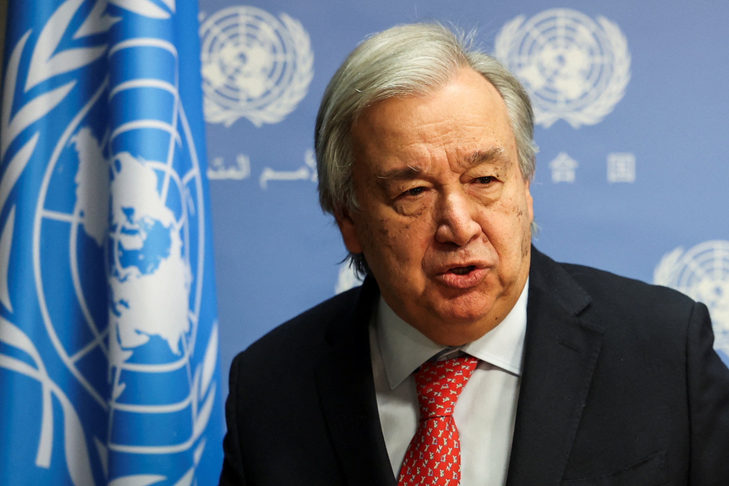 Guterres has been criticised for his condemnation of Israeli attacks on Gaza