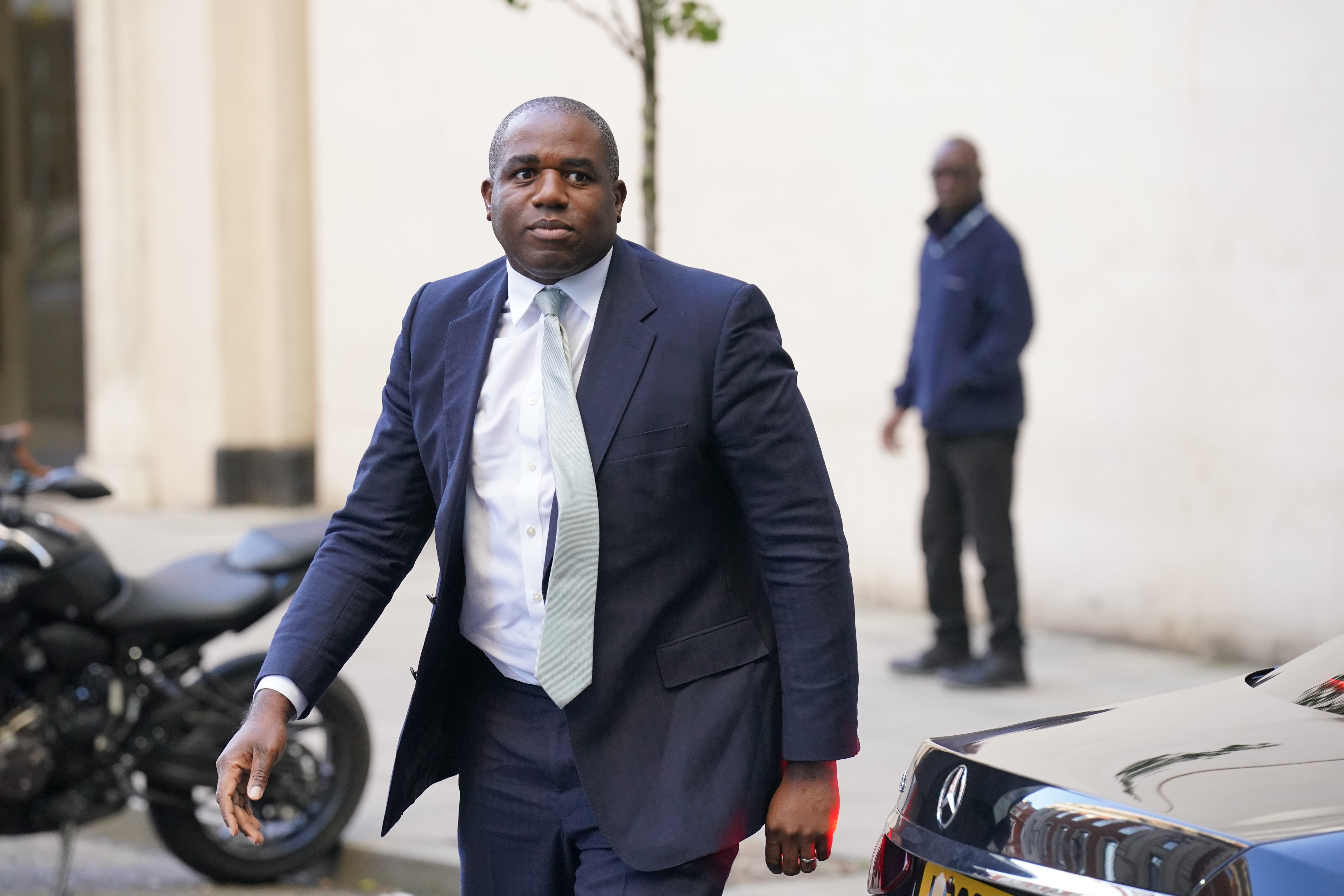 Shadow foreign secretary David Lammy (Jonathan Brady/PA)