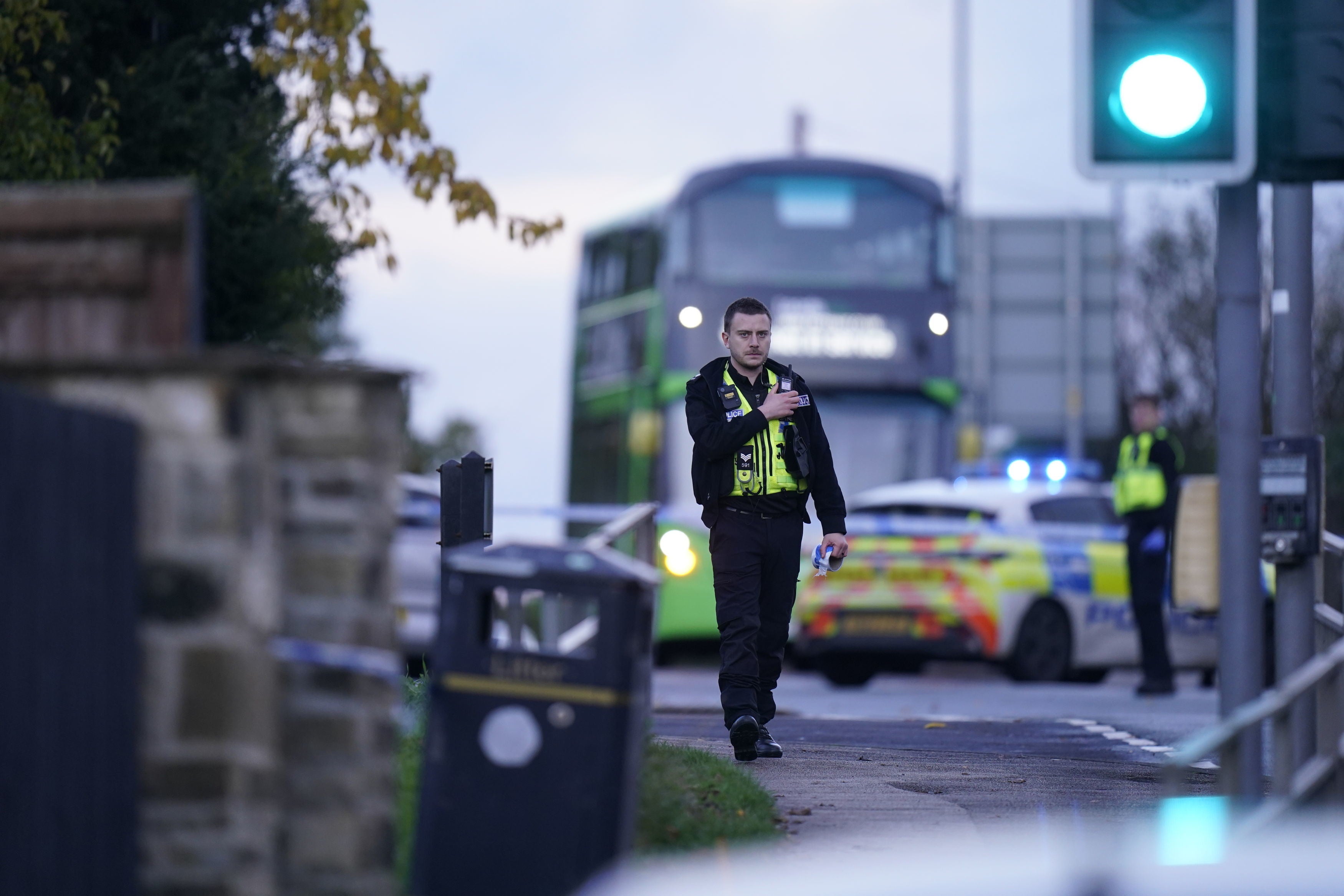 Police activity in Horsforth, Leeds, after a 15-year-old boy was taken to hospital in a critical condition