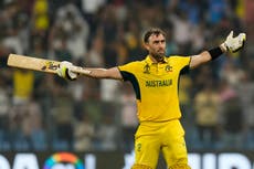 Cricket world reacts to Glenn Maxwell’s double century heroics: ‘Un-freakin-believable’