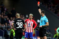 Daizen Maeda sent off as sorry Celtic are hit for six by Atletico Madrid