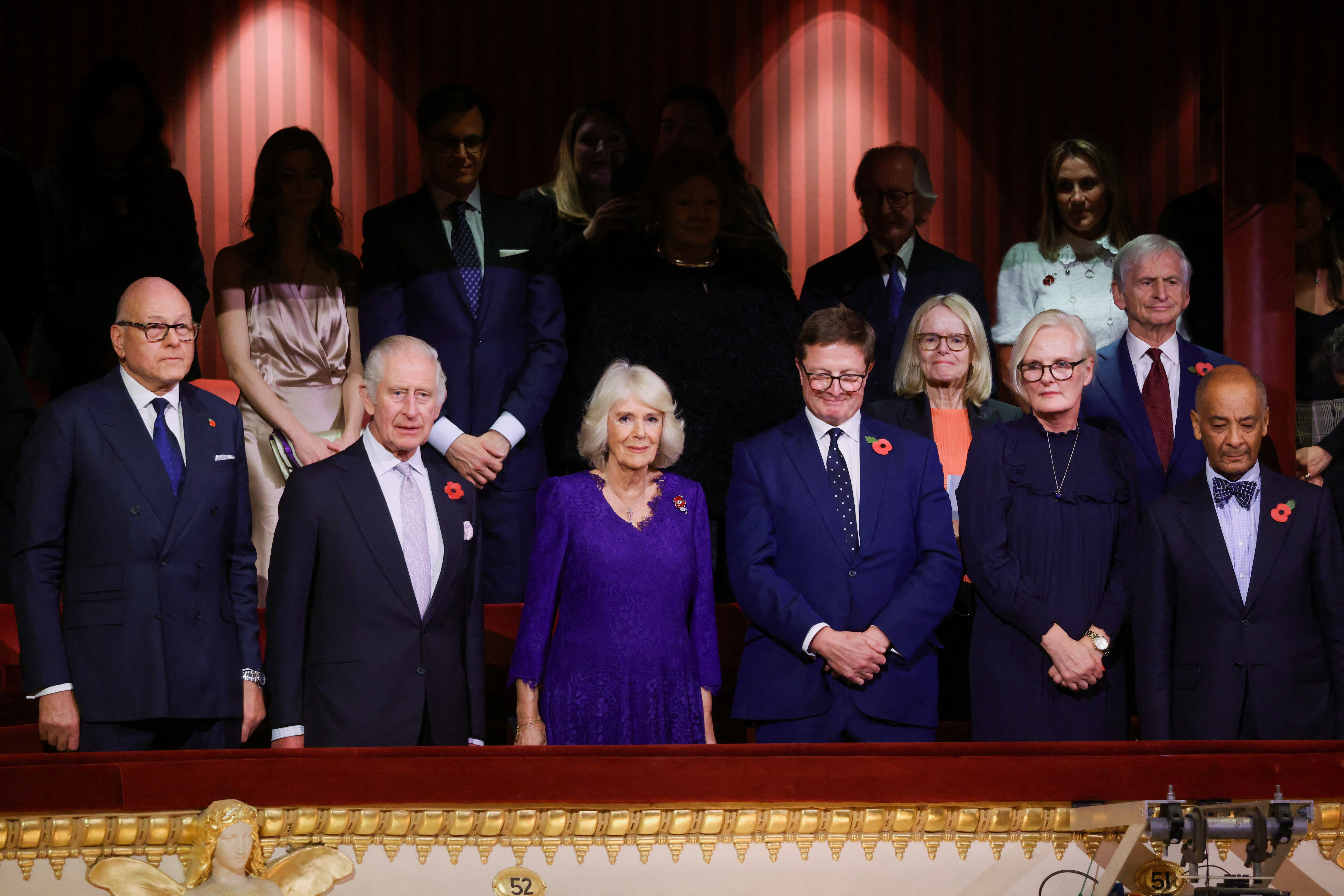 The King and Queen attend The Royal Ballet’s performance of Carlos Acosta’s Don Quixote (Hollie Adams/PA)