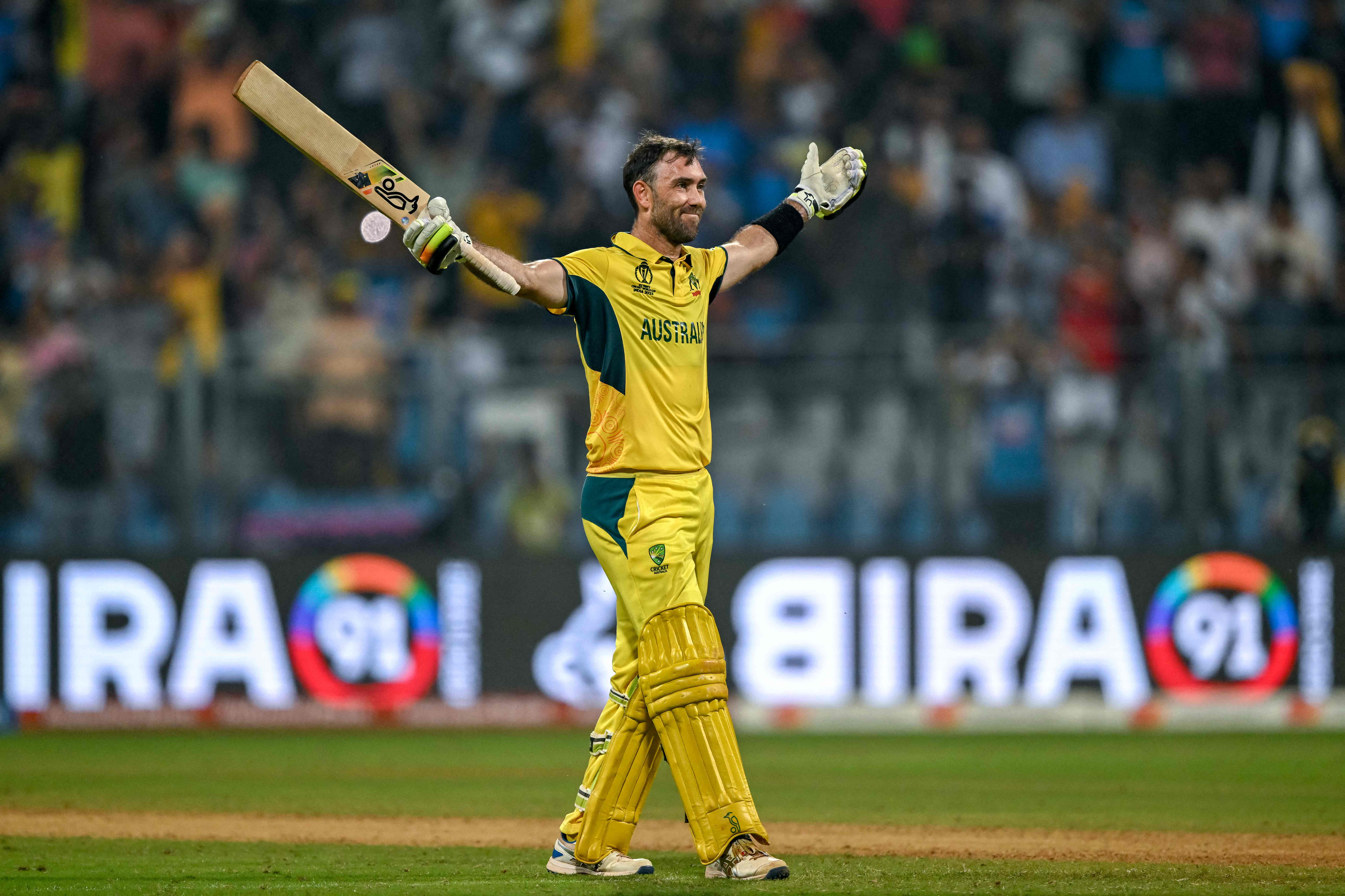 Glenn Maxwell scored a match-winning 201 against Afghanistan