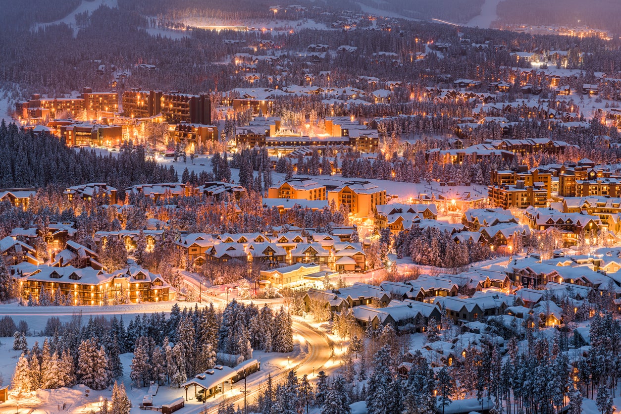 Breckenridge is known for its super-light powder