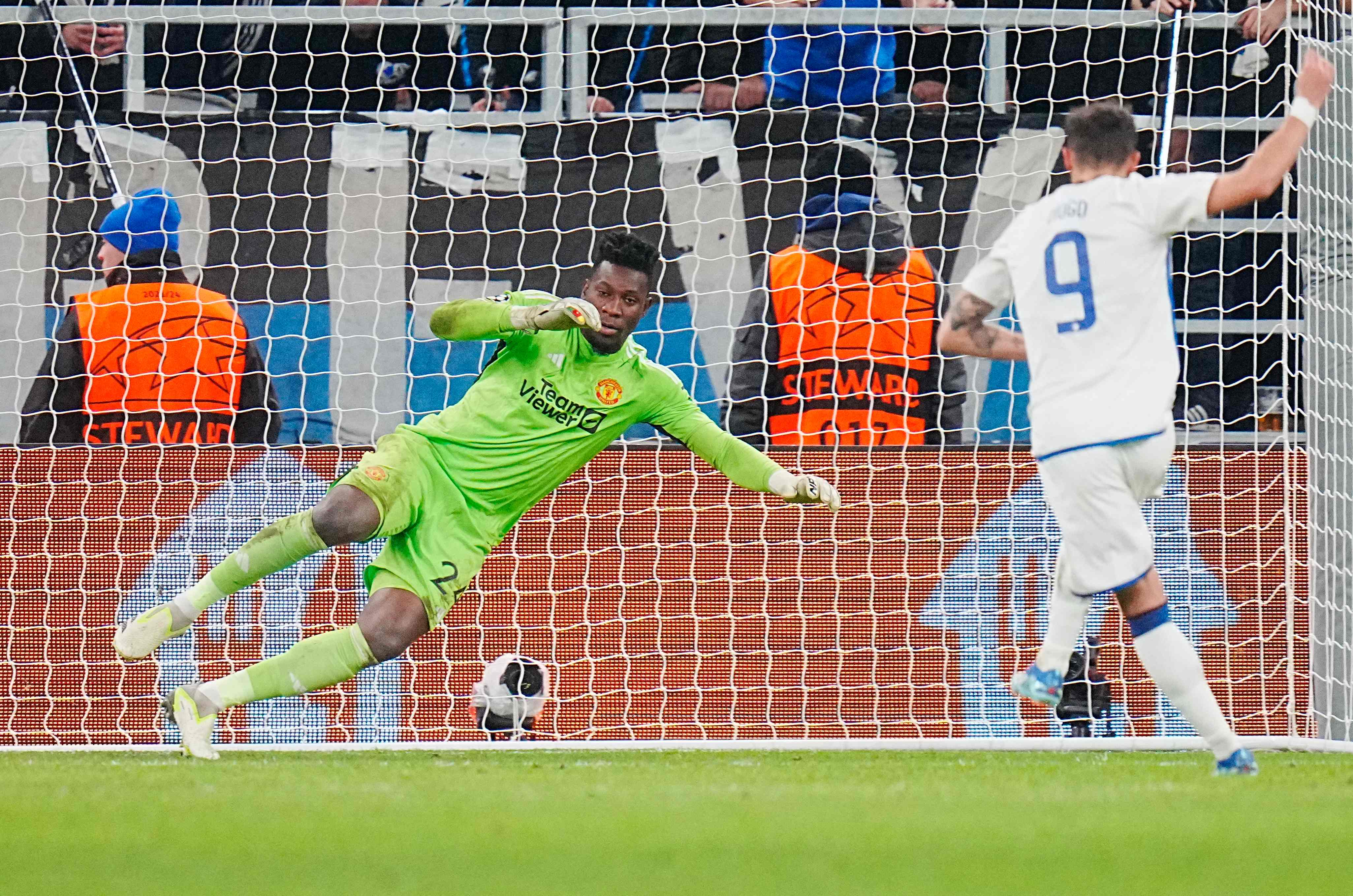 Diogo Goncalves’s penalty brought Copenhagen level before half-time after being two goals down