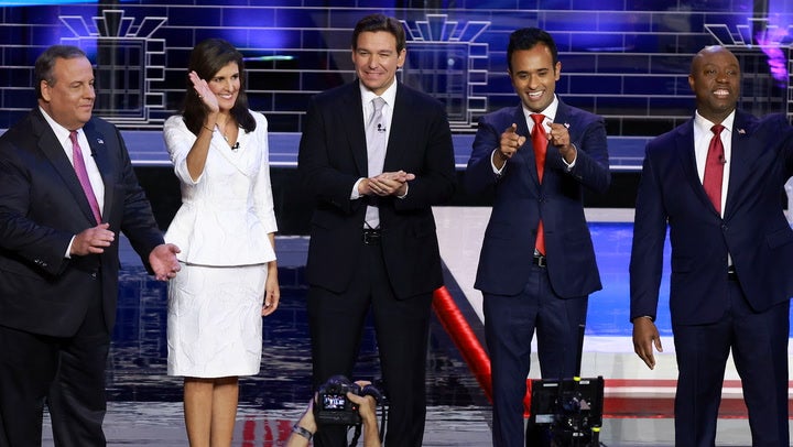 <p>Key moments from third Republican presidential primary debate.</p>