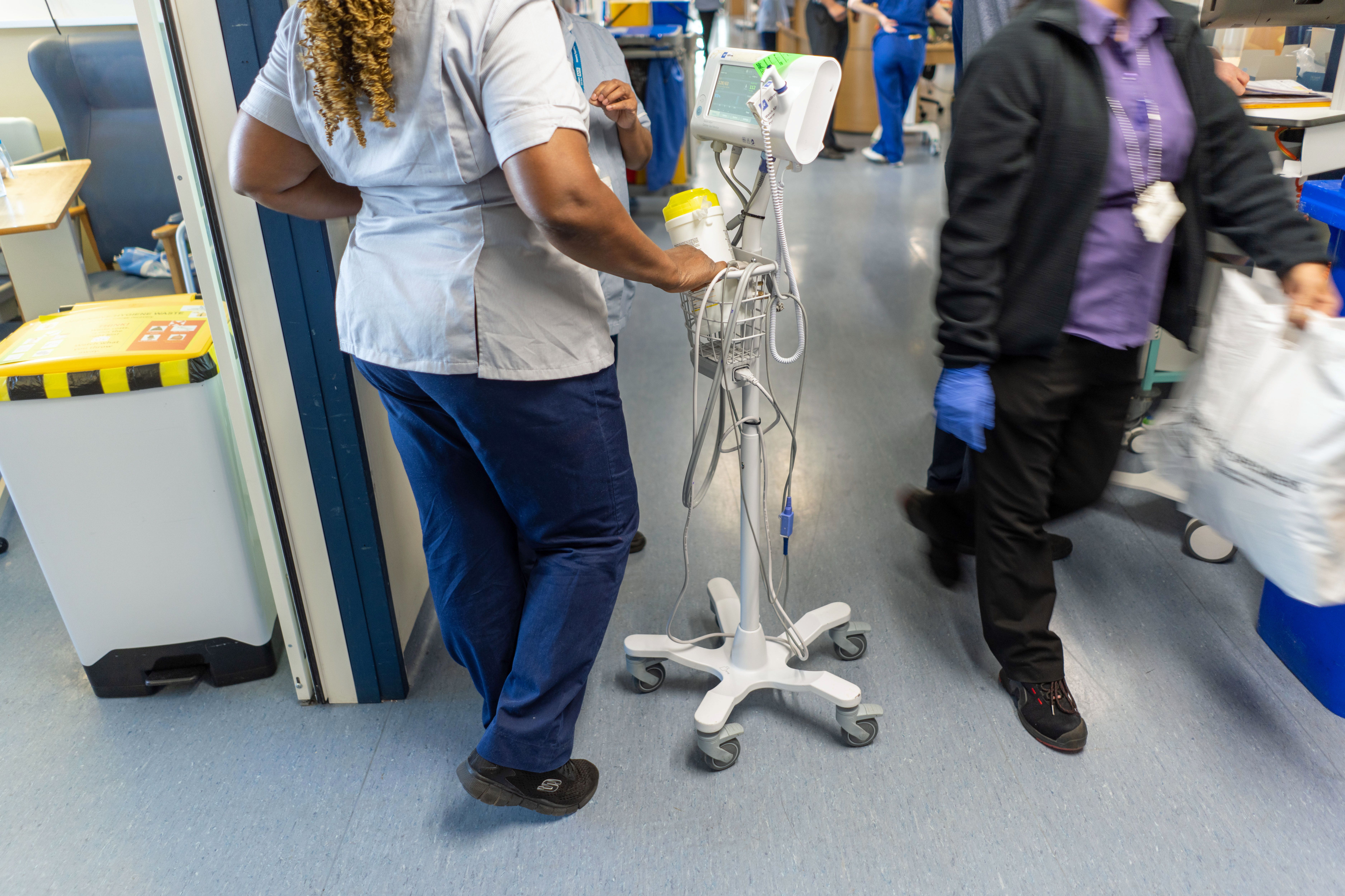 The number of people waiting more than 78 weeks for routine hospital treatment is continuing to rise (Jeff Moore/PA)