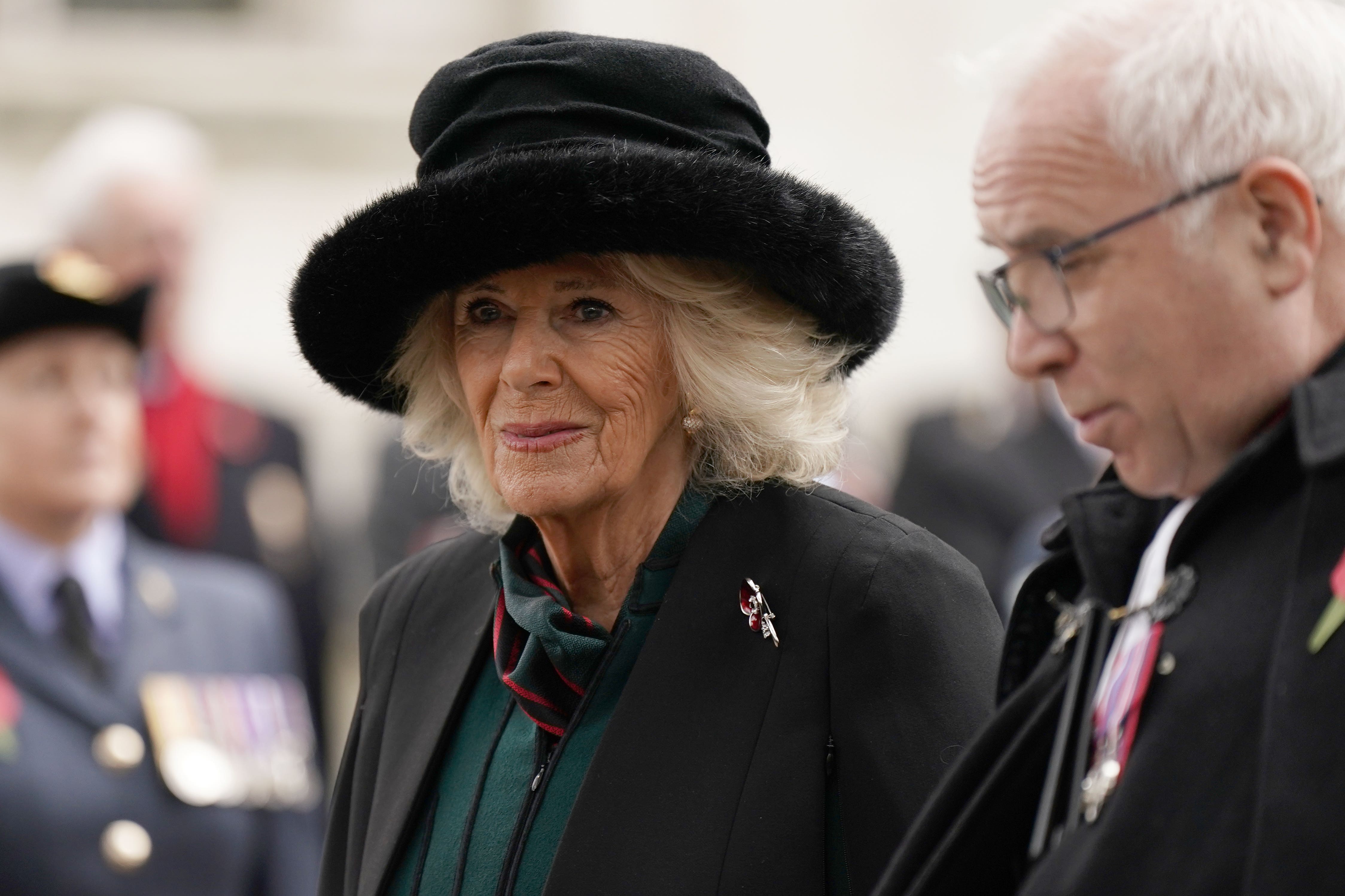 Queen Camilla will not be joining other members of the royal family for a full schedule of Remembrance events as she continues to fight a chest infection