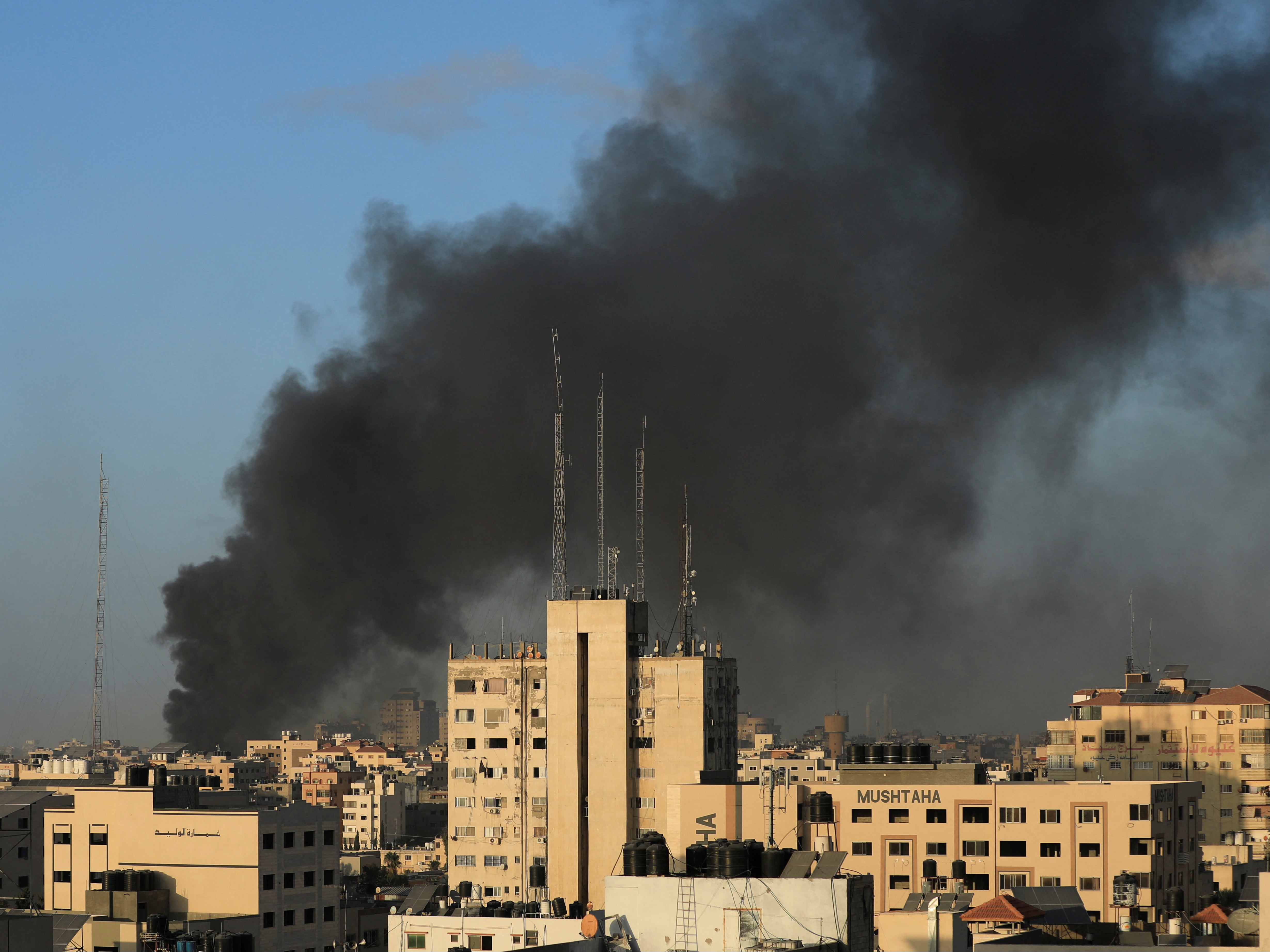 Israel’s ground offensive in Gaza City on Thursday