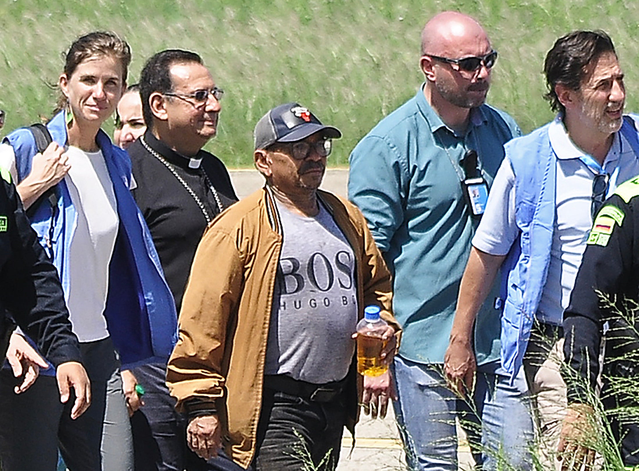 Luis Manuel Diaz after his release