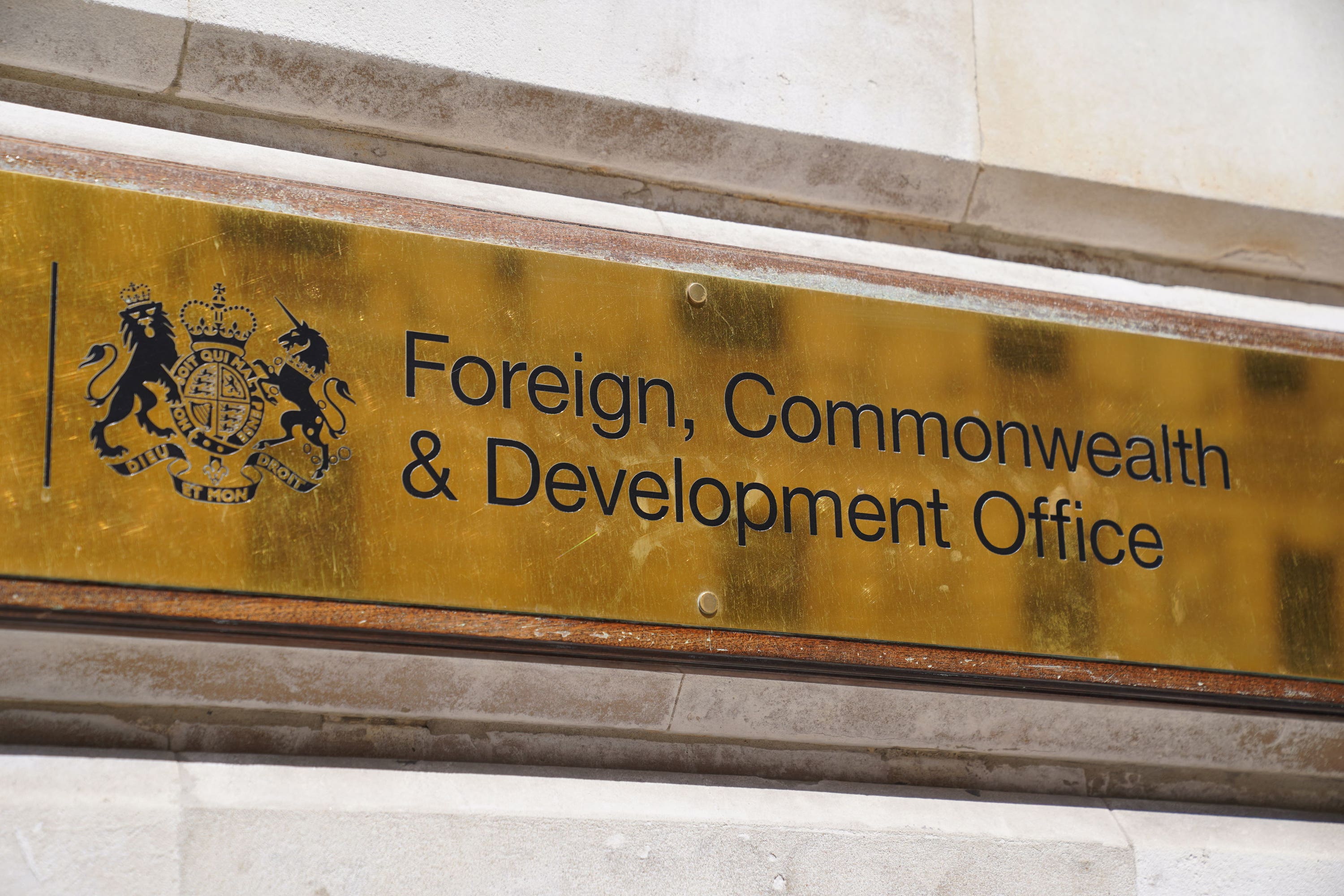 The FCDO announced the death of one of its Chevening Awards programme alumni (Lucy North/PA)