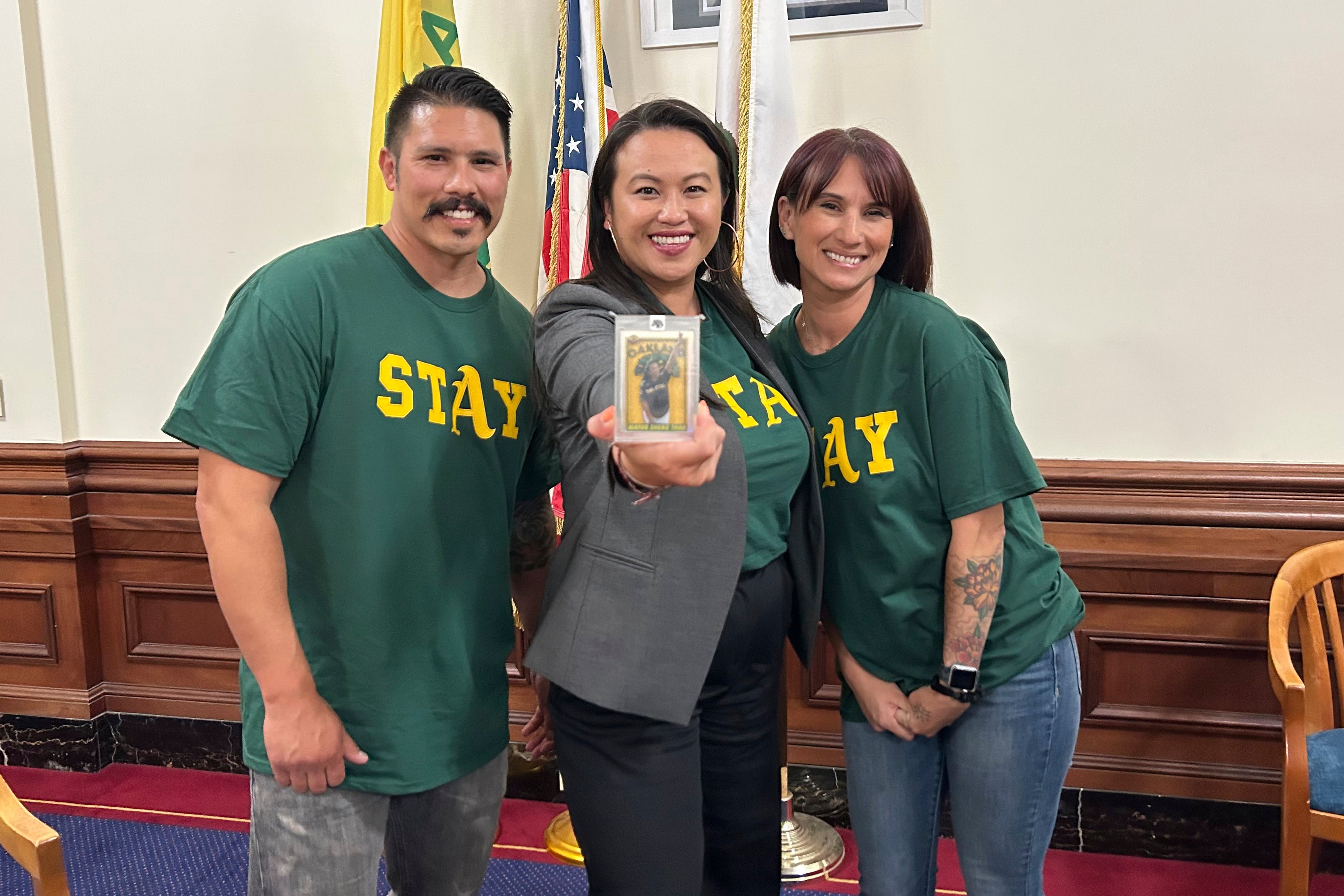 A's Fans Sway the Vote Baseball