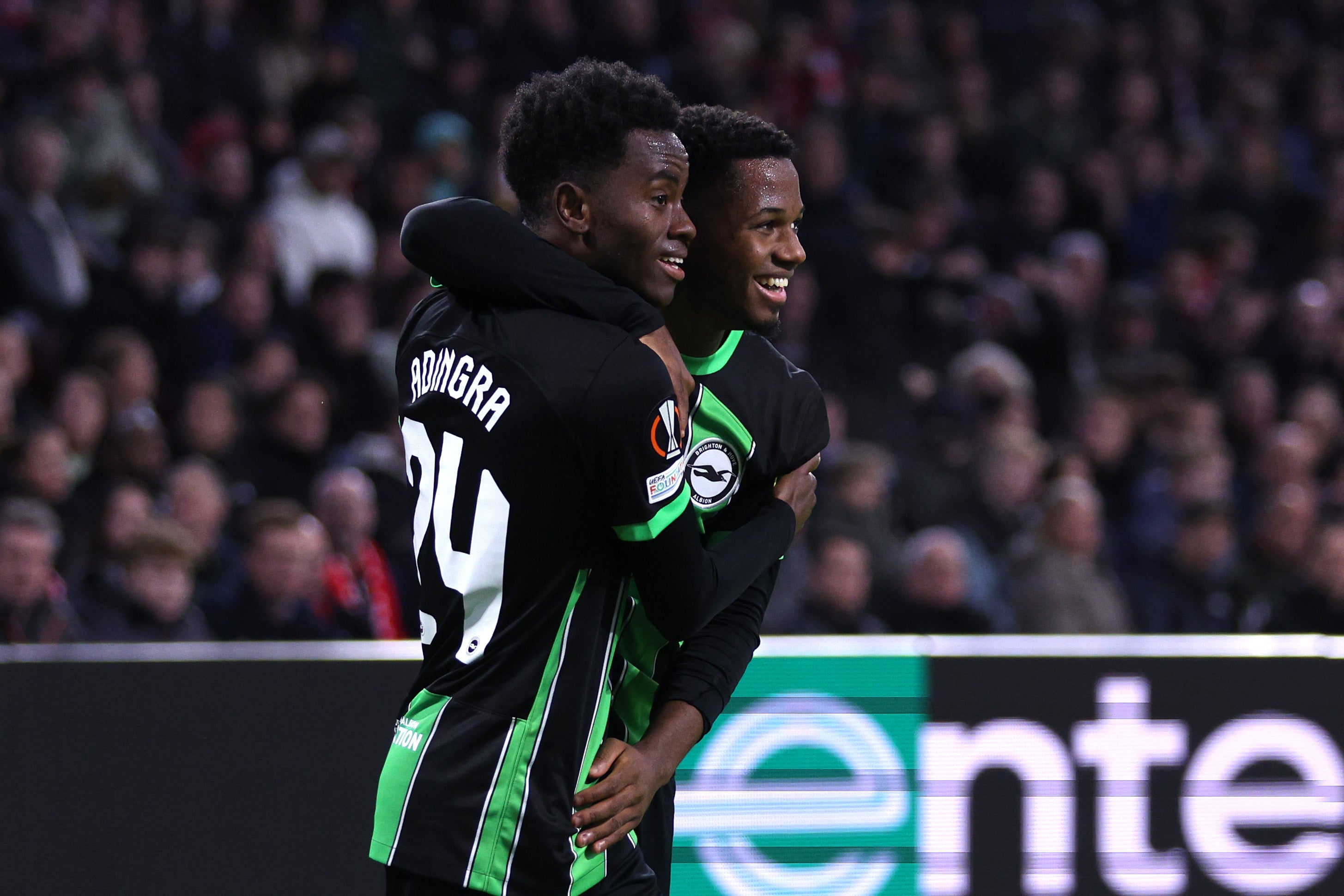 Simon Adingra and Ansu Fati scored in Amsterdam