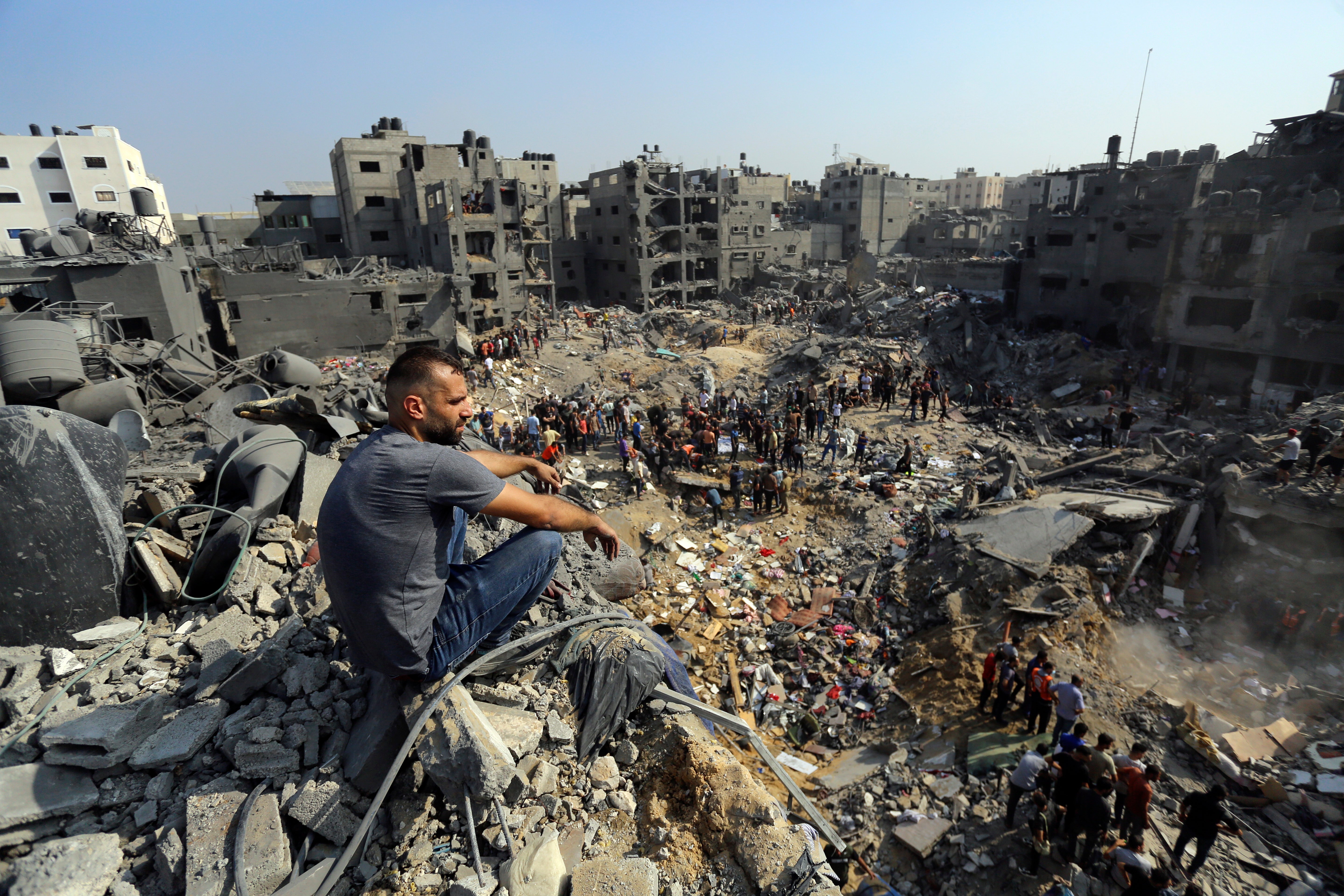 Israel Palestinians Economic Devastation