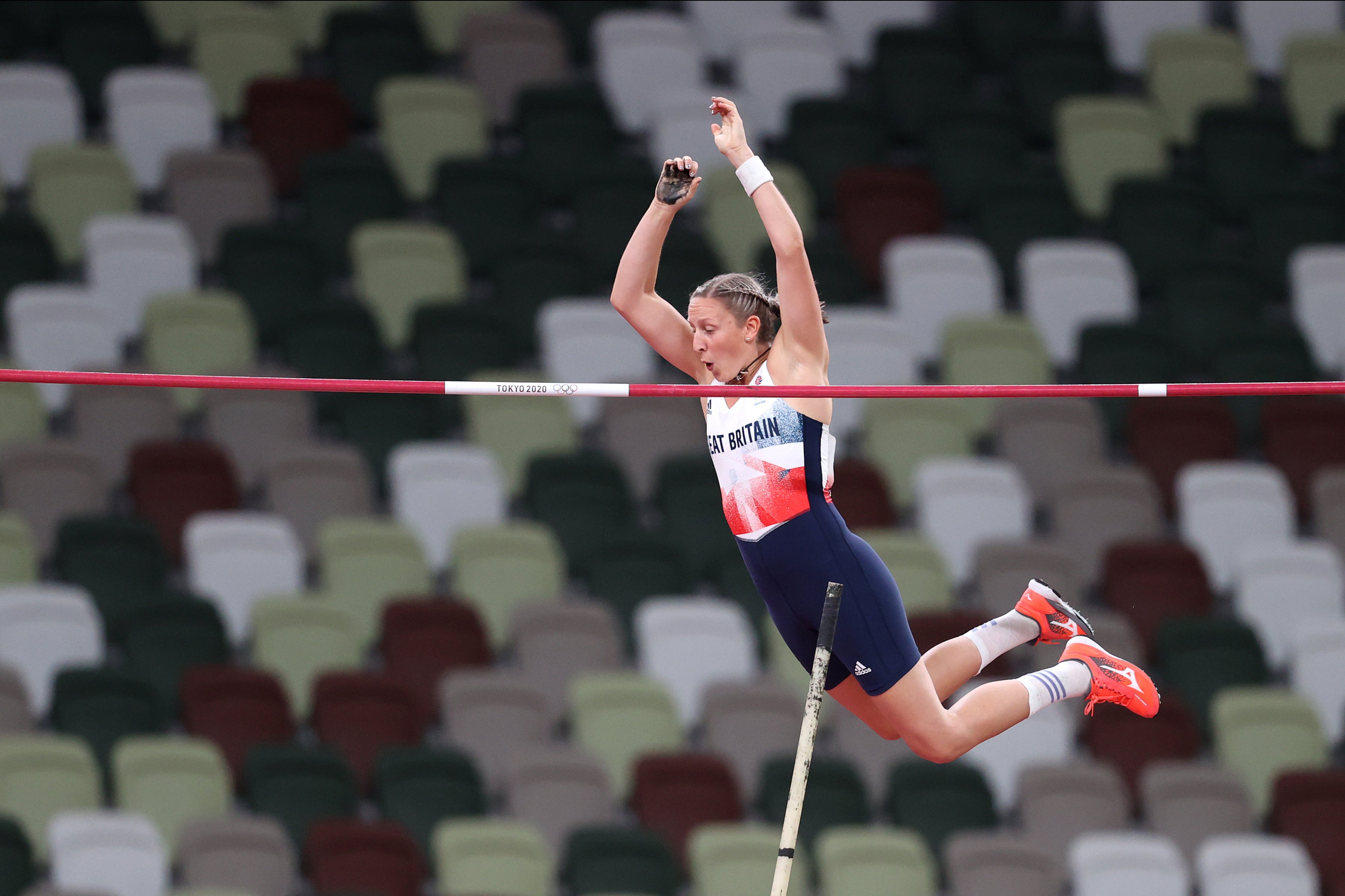 Holly Bradshaw won pole vault bronze at Tokyo 2020