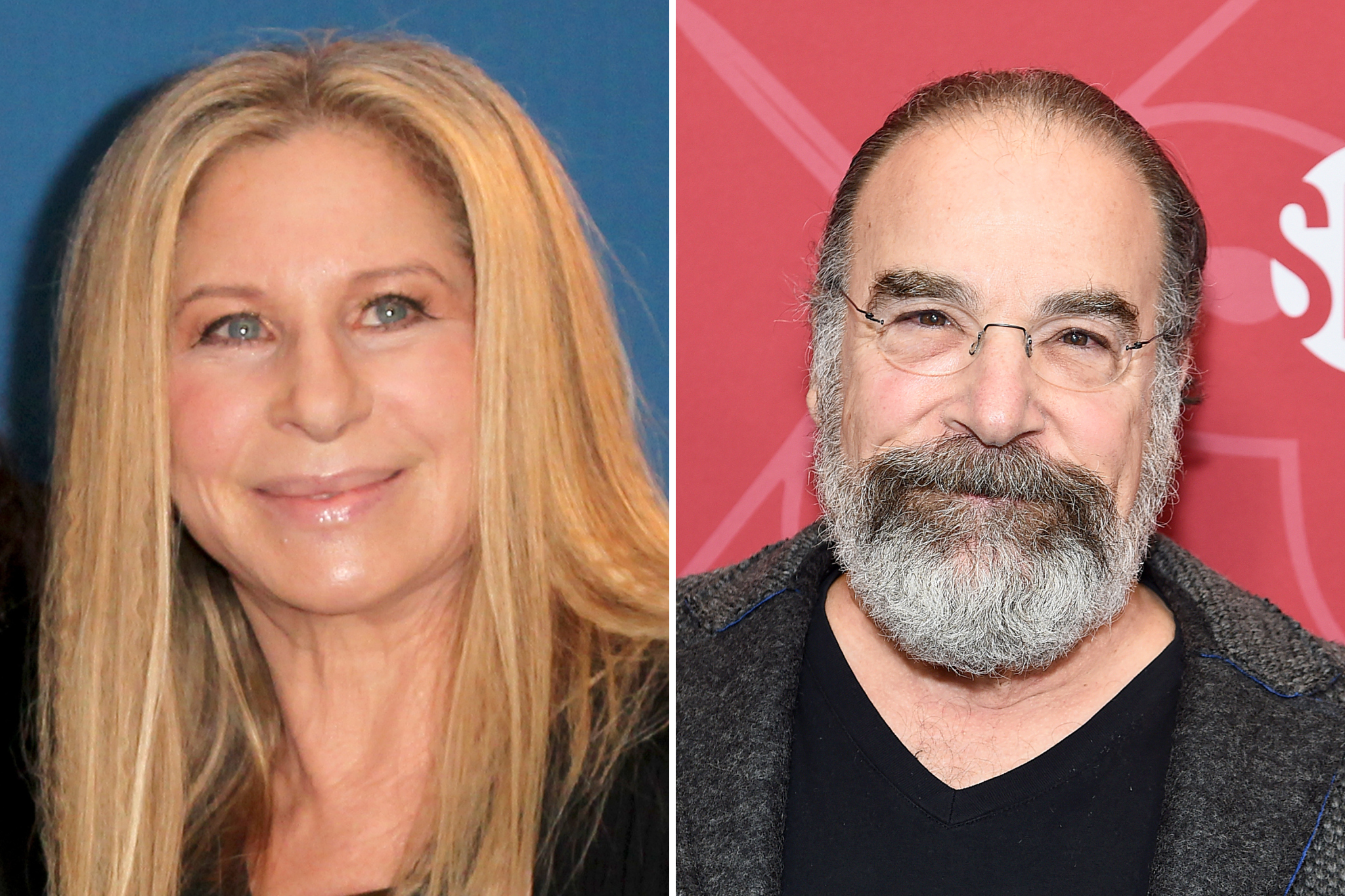 Barbra Streisand and Mandy Patinkin