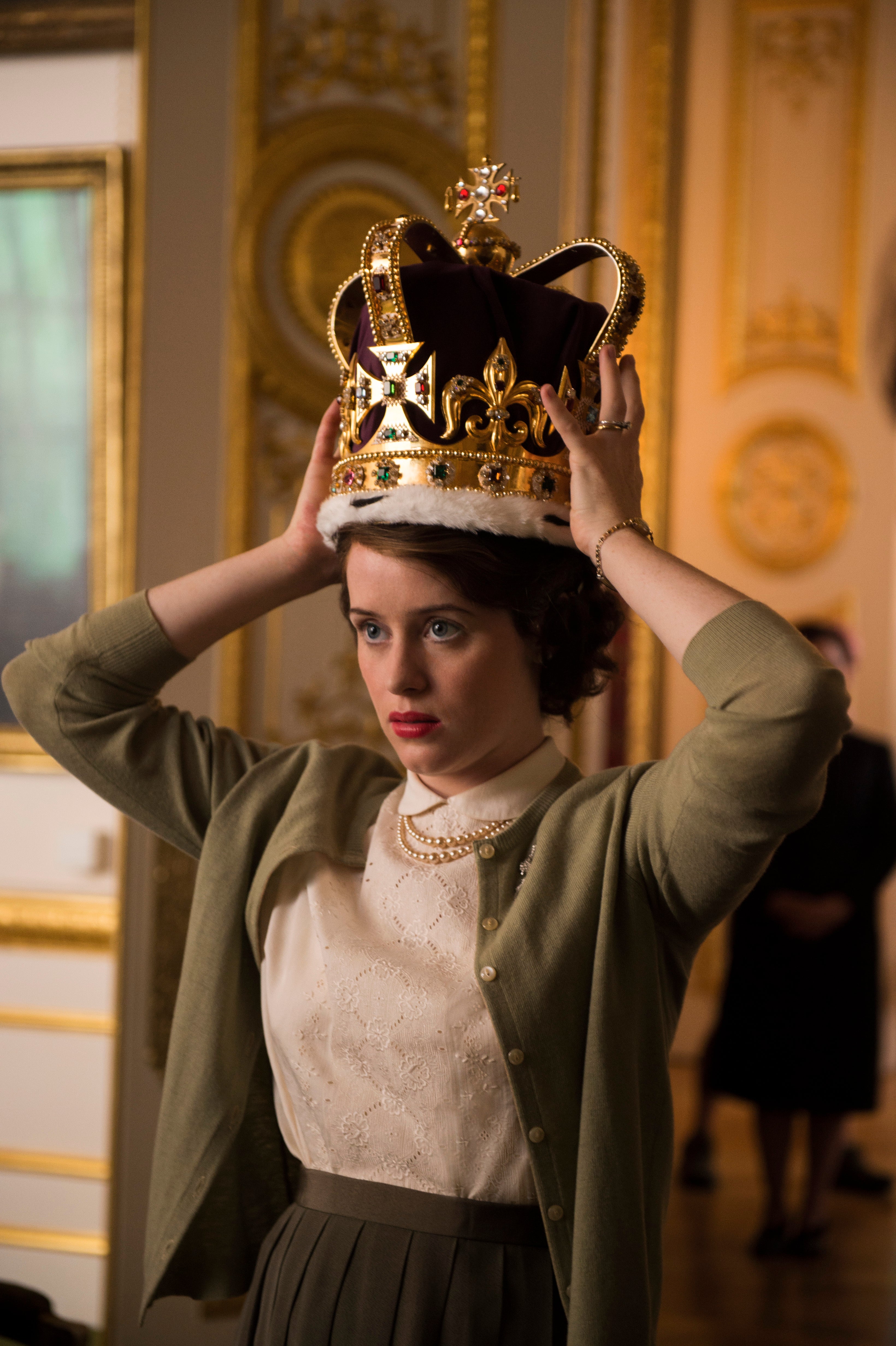 Claire Foy as The Queen in The Crown