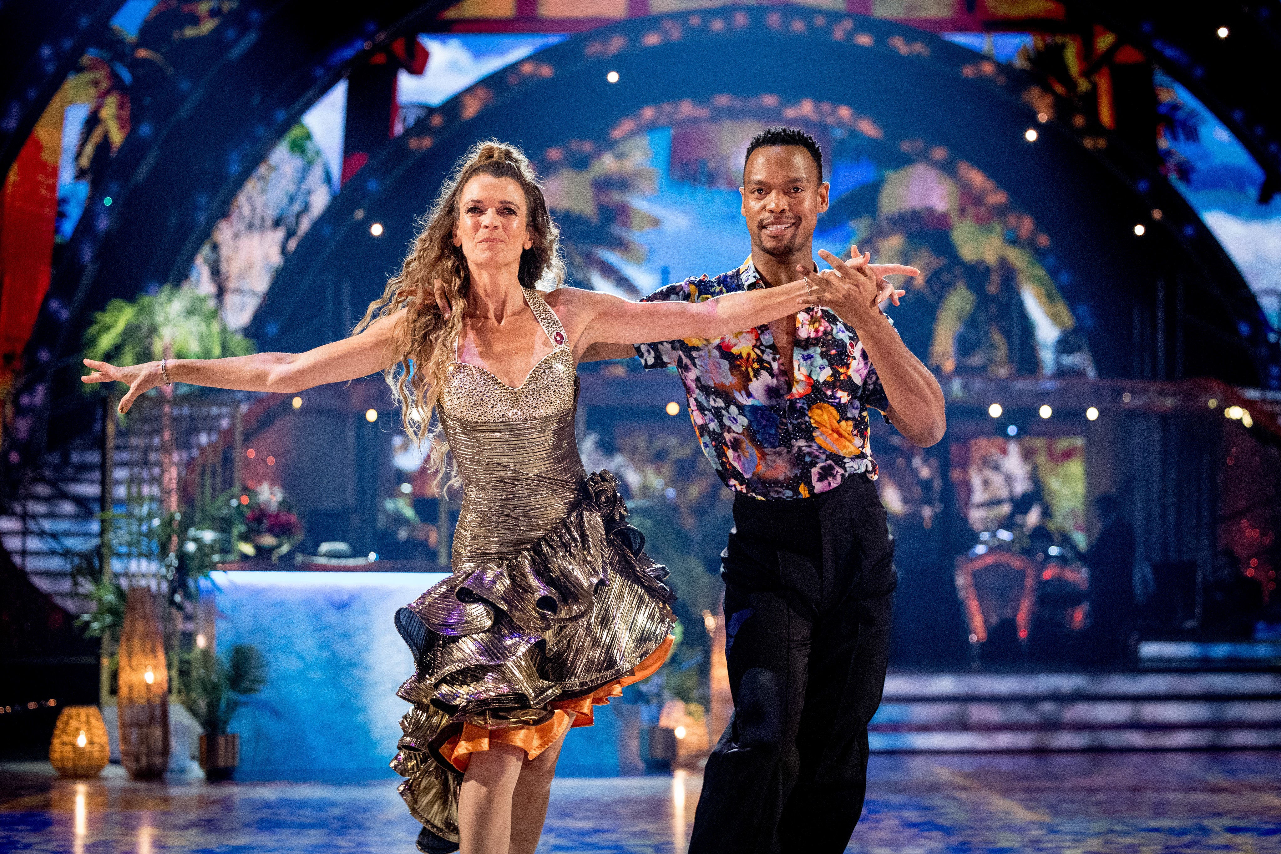 Croft and Radebe’s Samba left the judges rather flustered