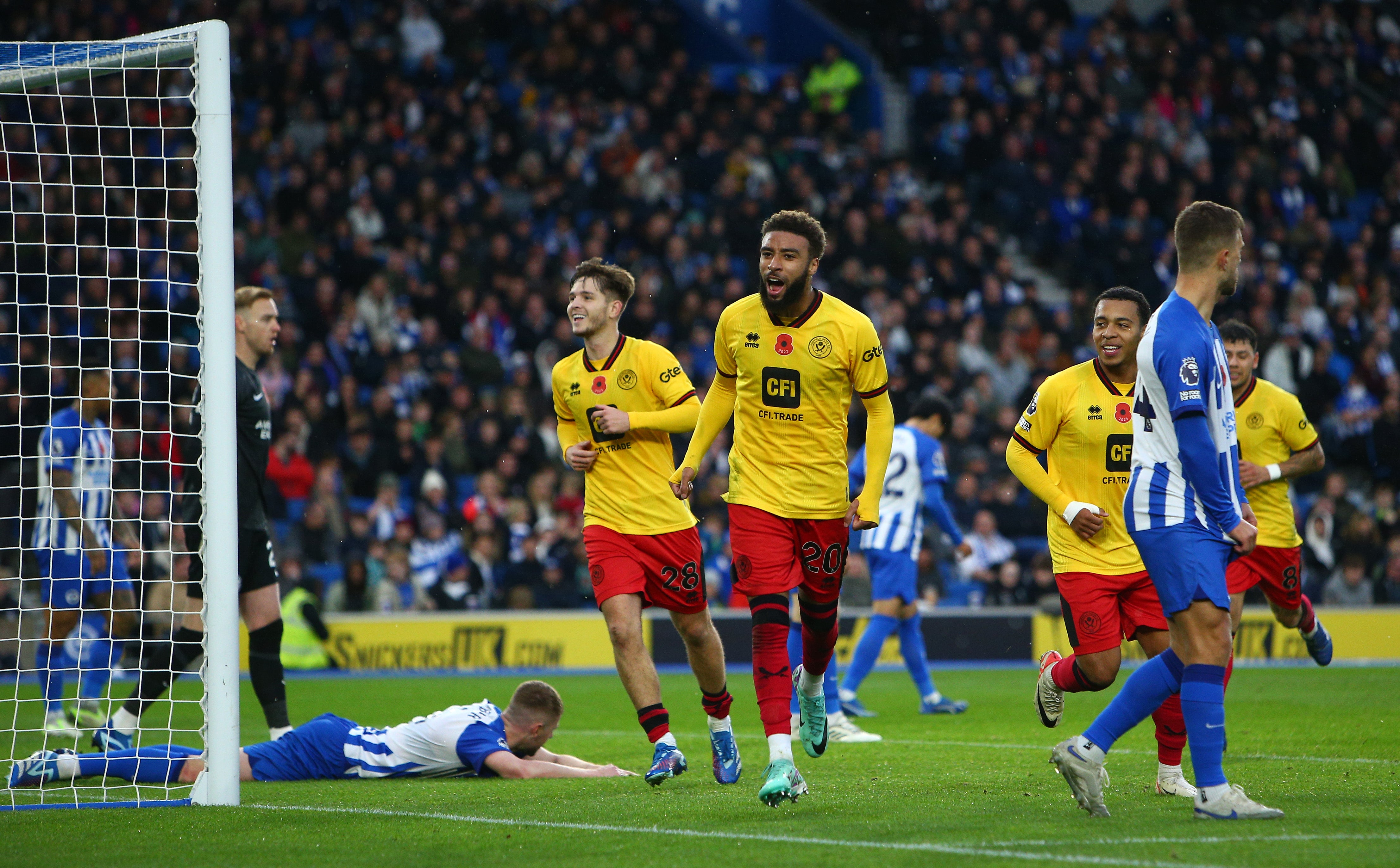 Sheffield United moved off the bottom of the Premier League