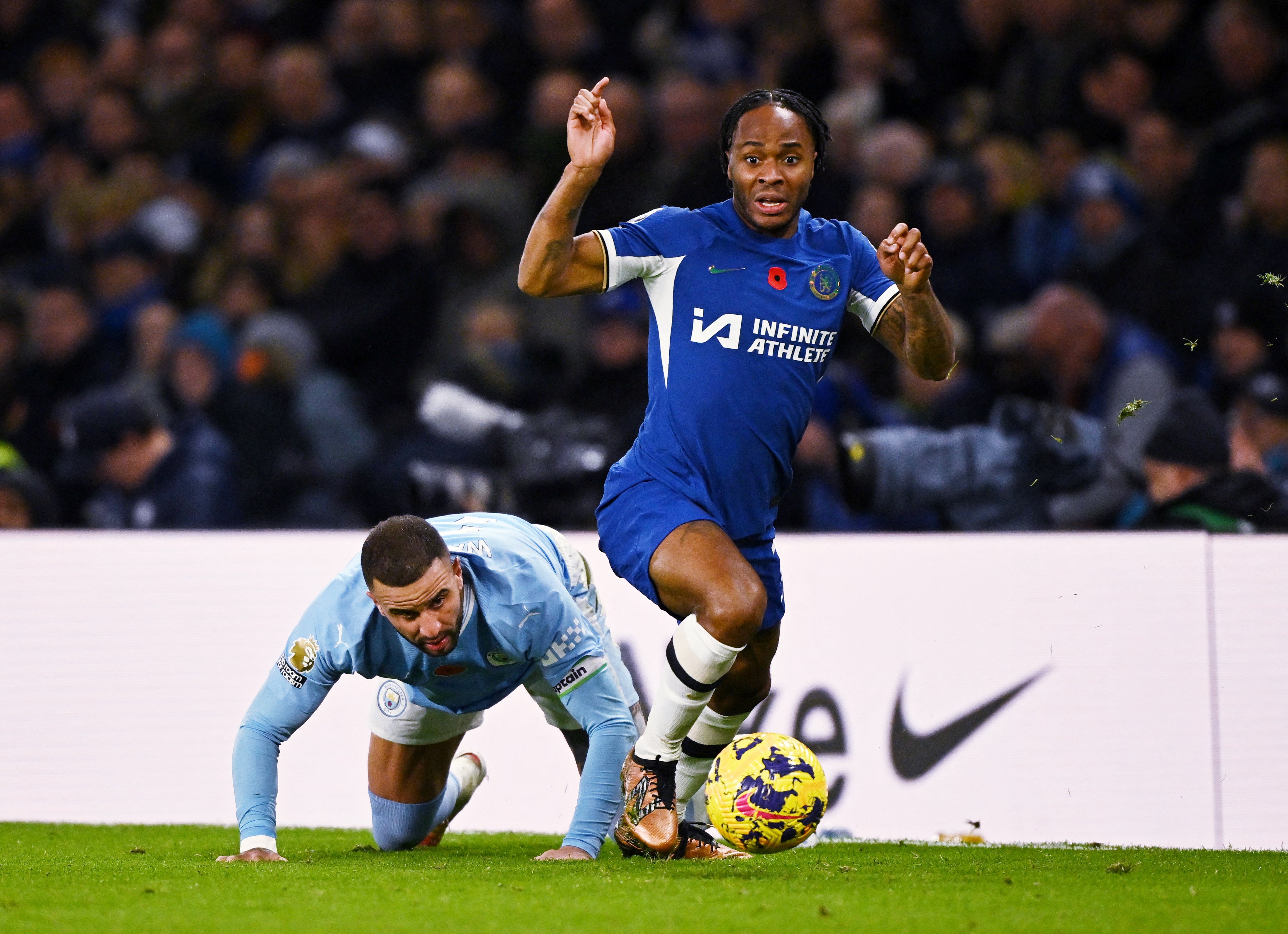 Raheem Sterling sent Gareth Southgate another message with his performance against City