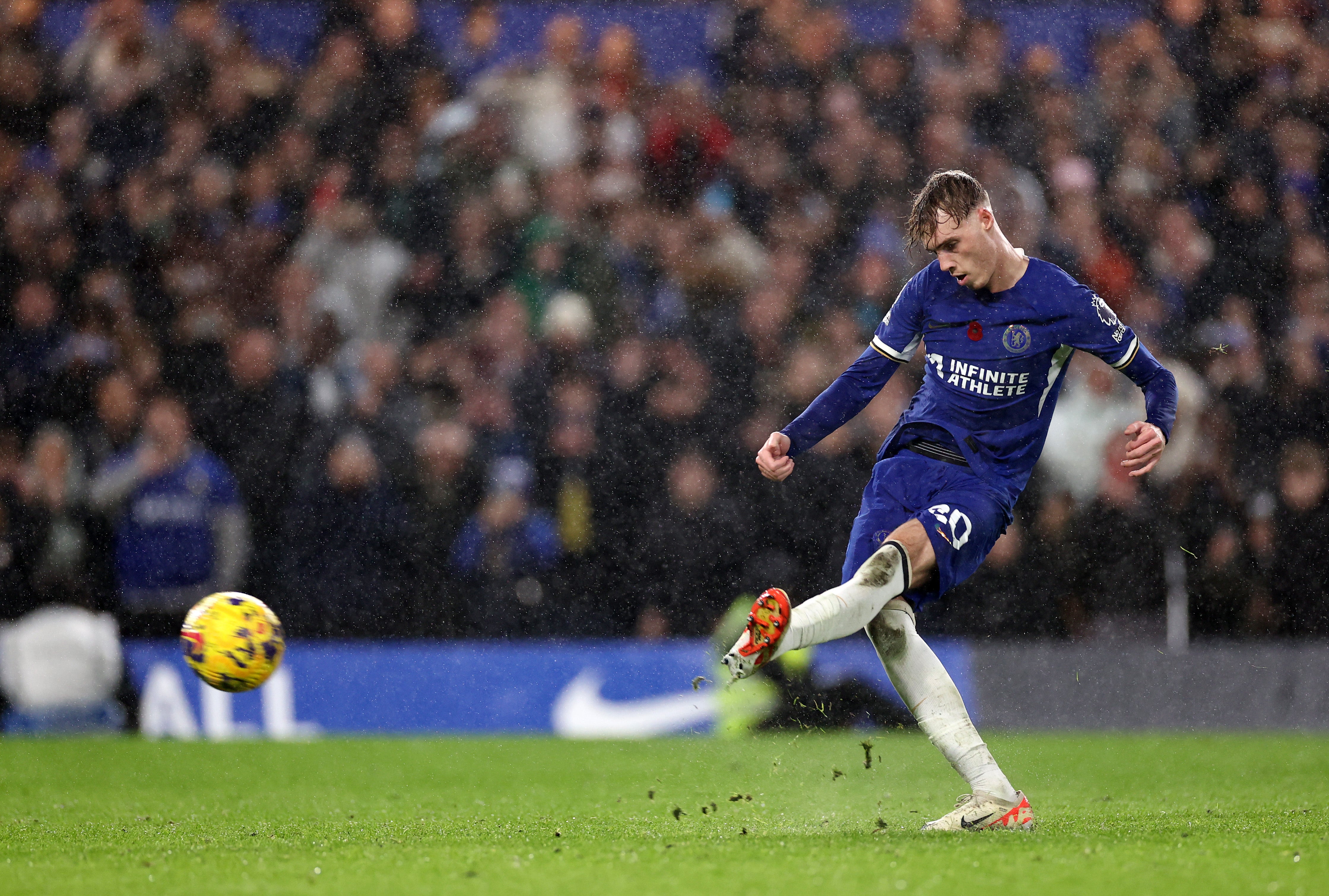 Cole Palmer kept cool to put away his 95th minute penalty