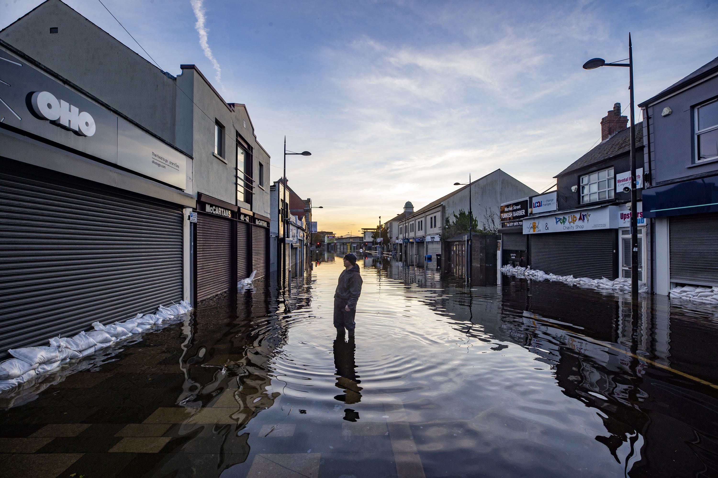 Northern Ireland will be covered by a yellow warning for wind and rain (Liam McBurney/PA)