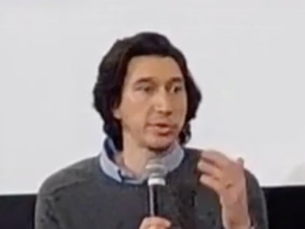 Adam Driver at the ‘Ferrari’ Q&A in Poland