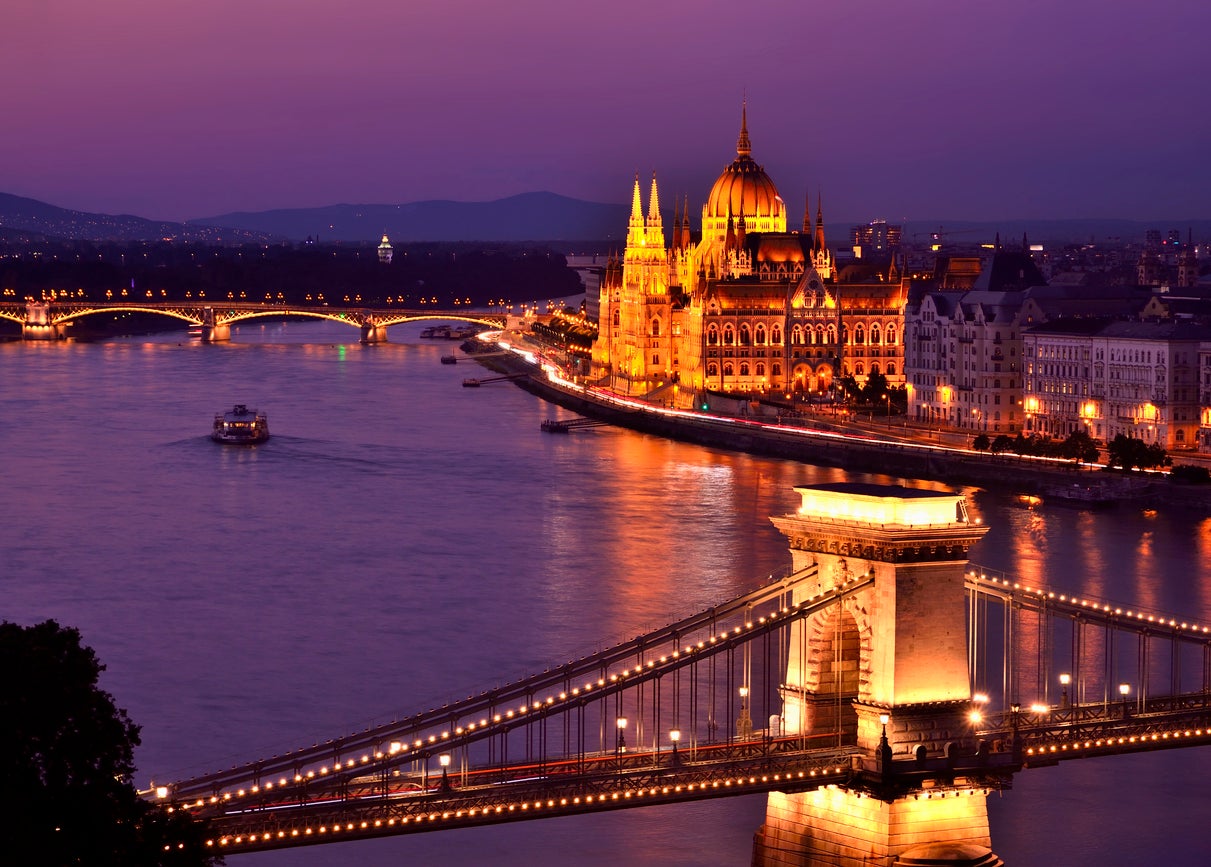 The Danube rises in the mountains of Germany’s Black Forest