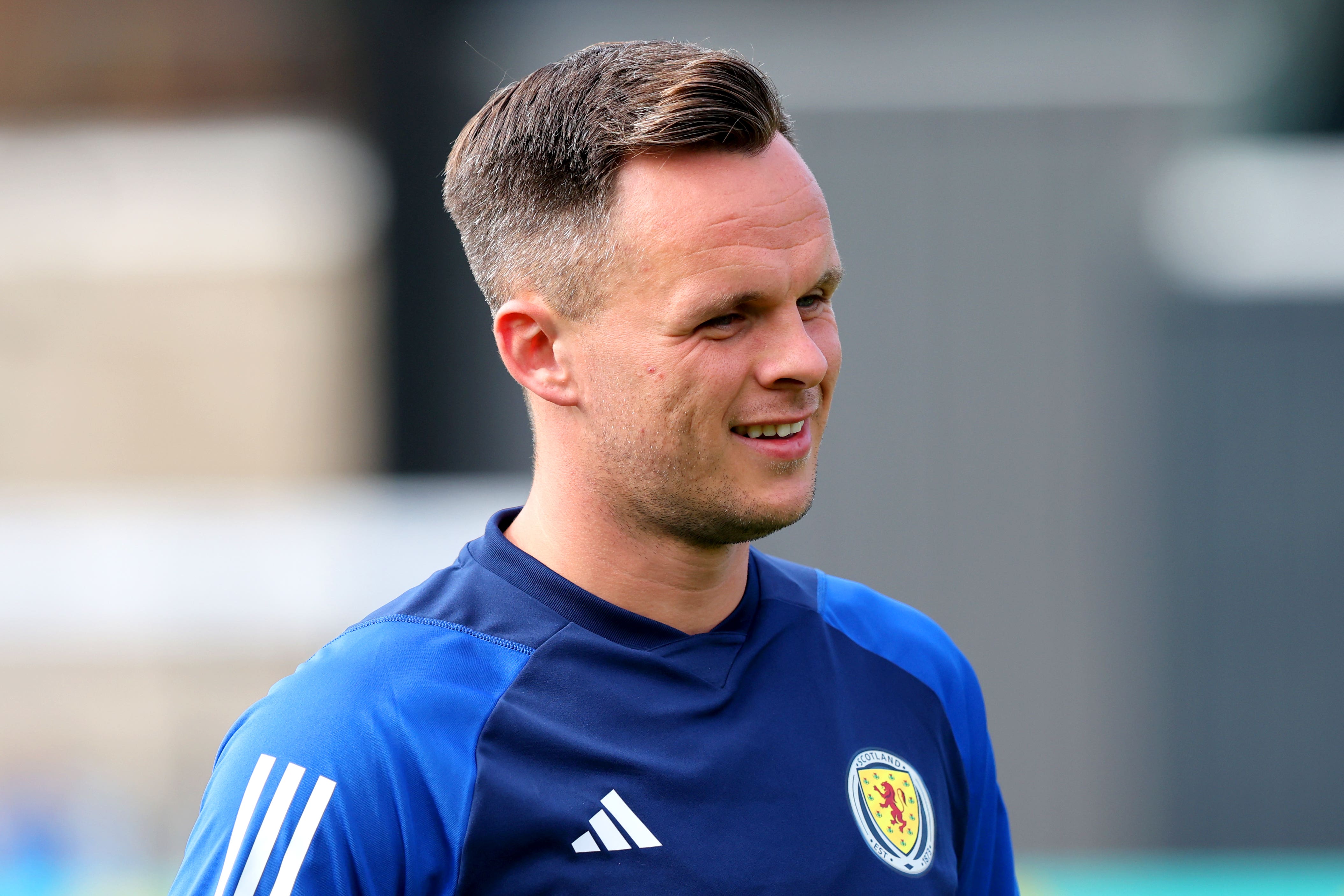 Lawrence Shankland has earned a late Scotland call-up (Robert Perry/PA)