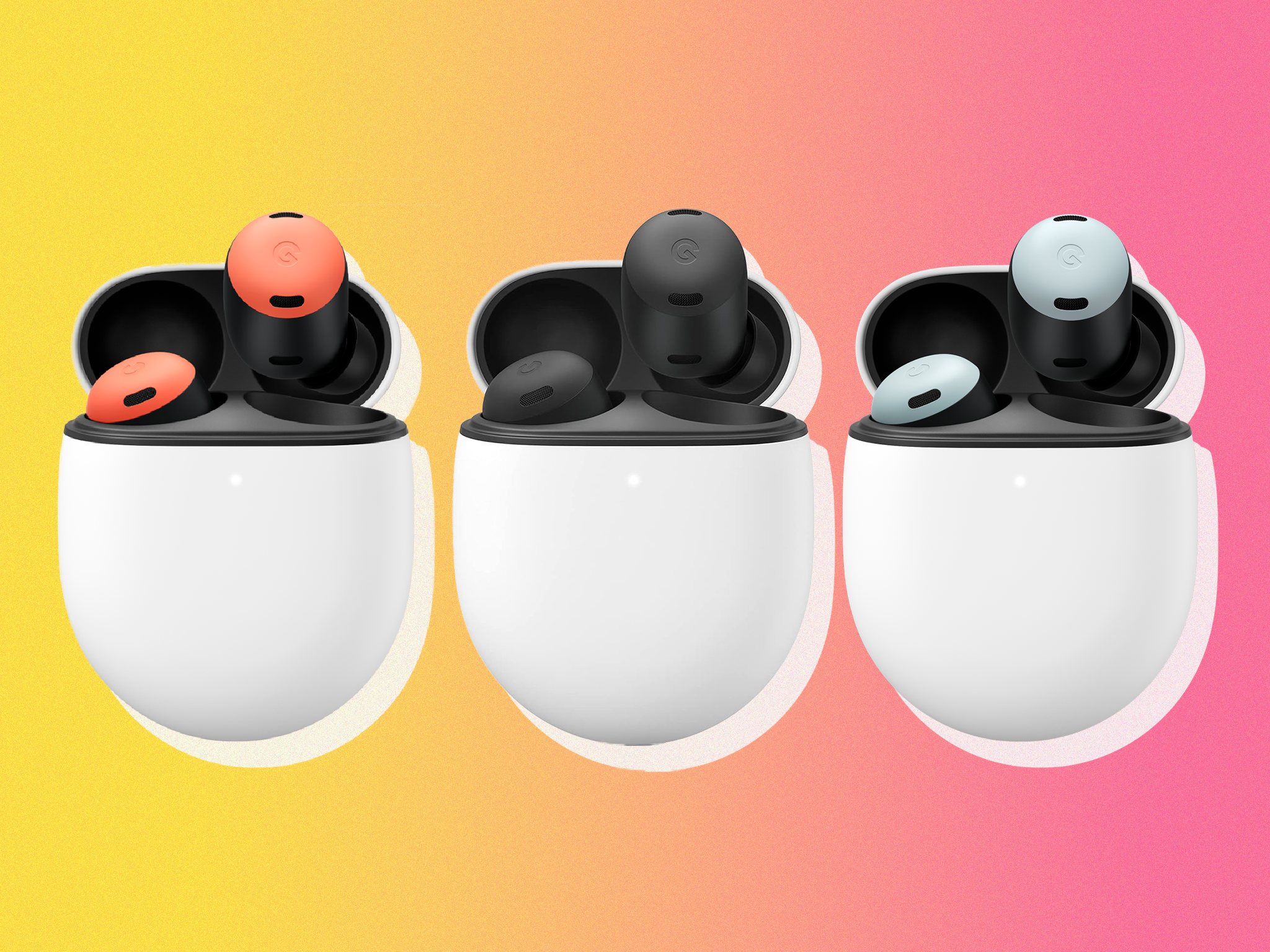 Two new colours were added to the line-up in October: bay (blue) and porcelain (white-ish)