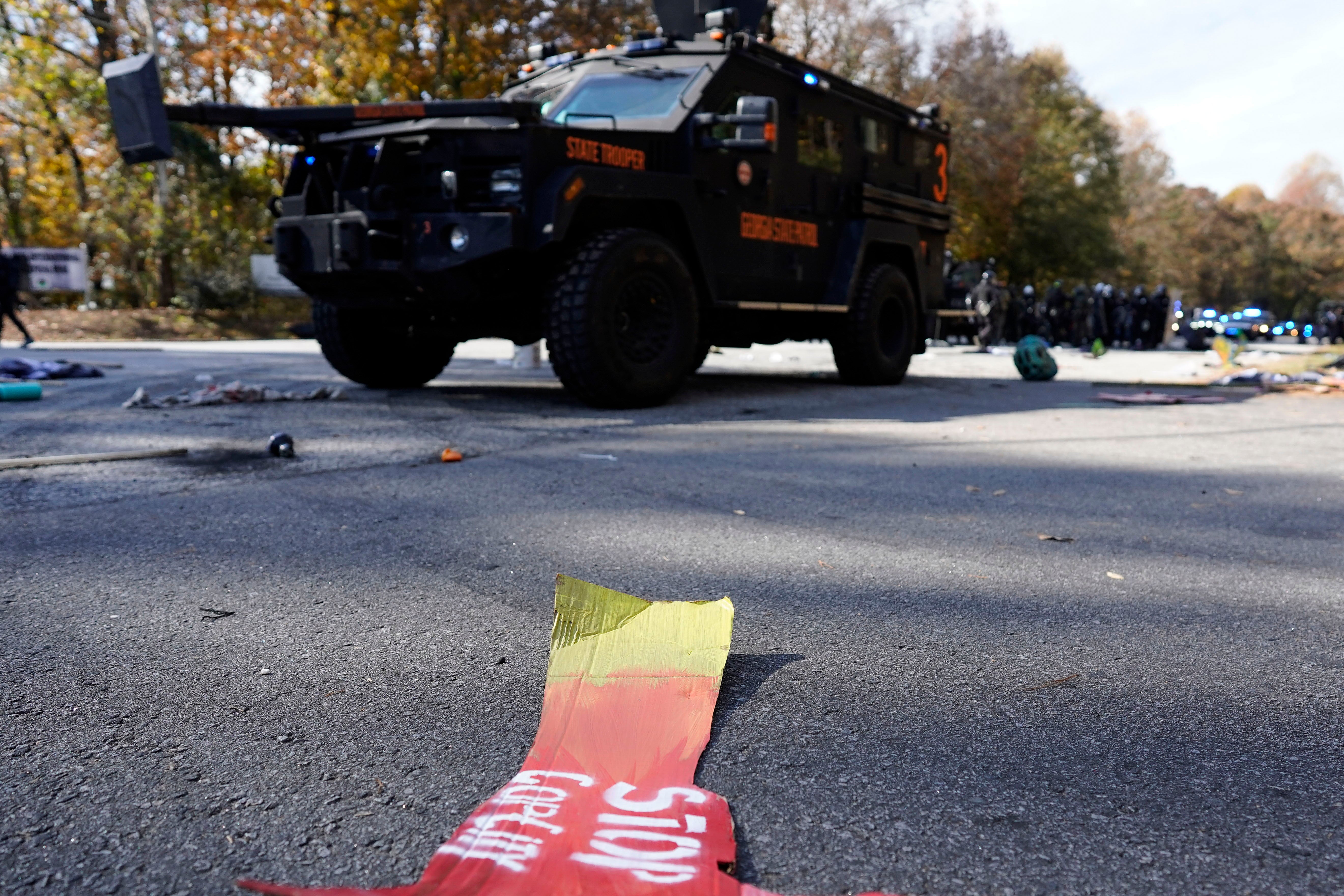Police Training Center Protest